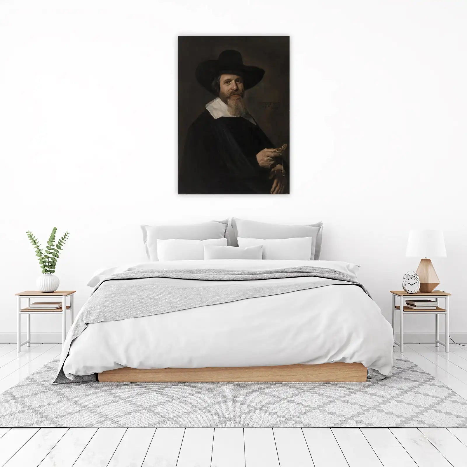Gentleman Portrait with Pocket Watch Wall Art