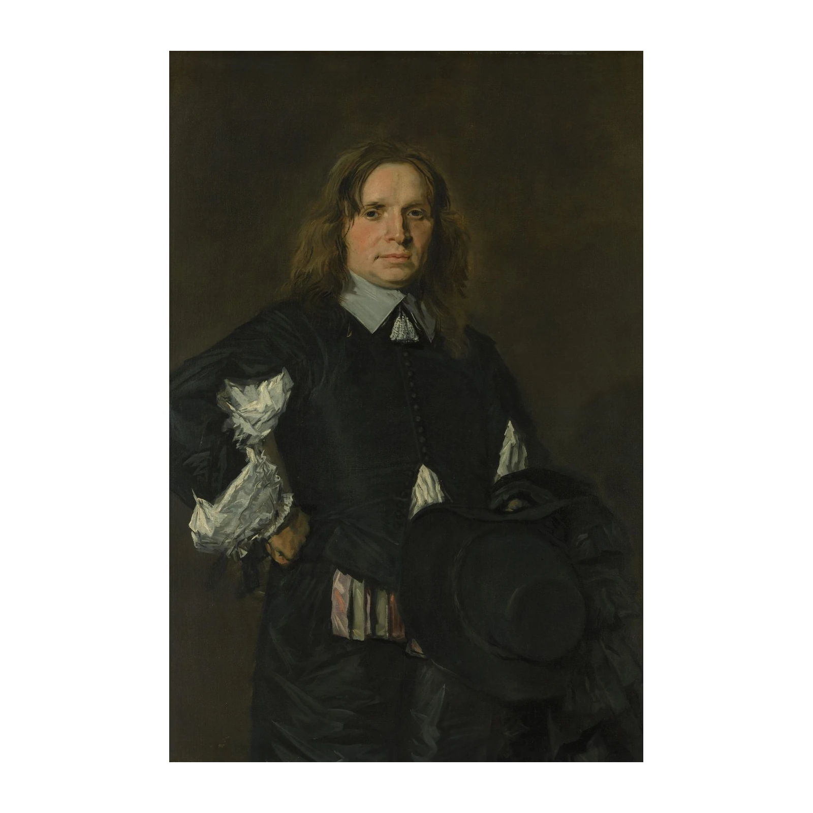 Elegant 17th Century Portrait Wall Art