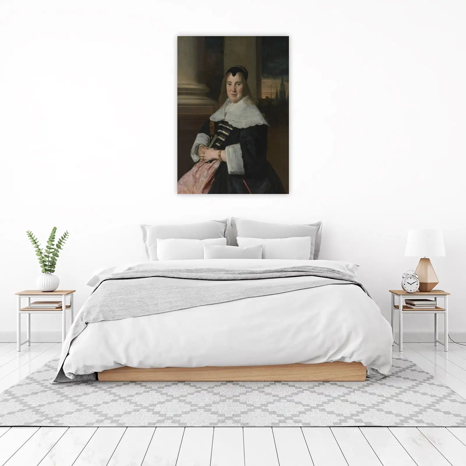 17th Century Portrait Lady Wall Art