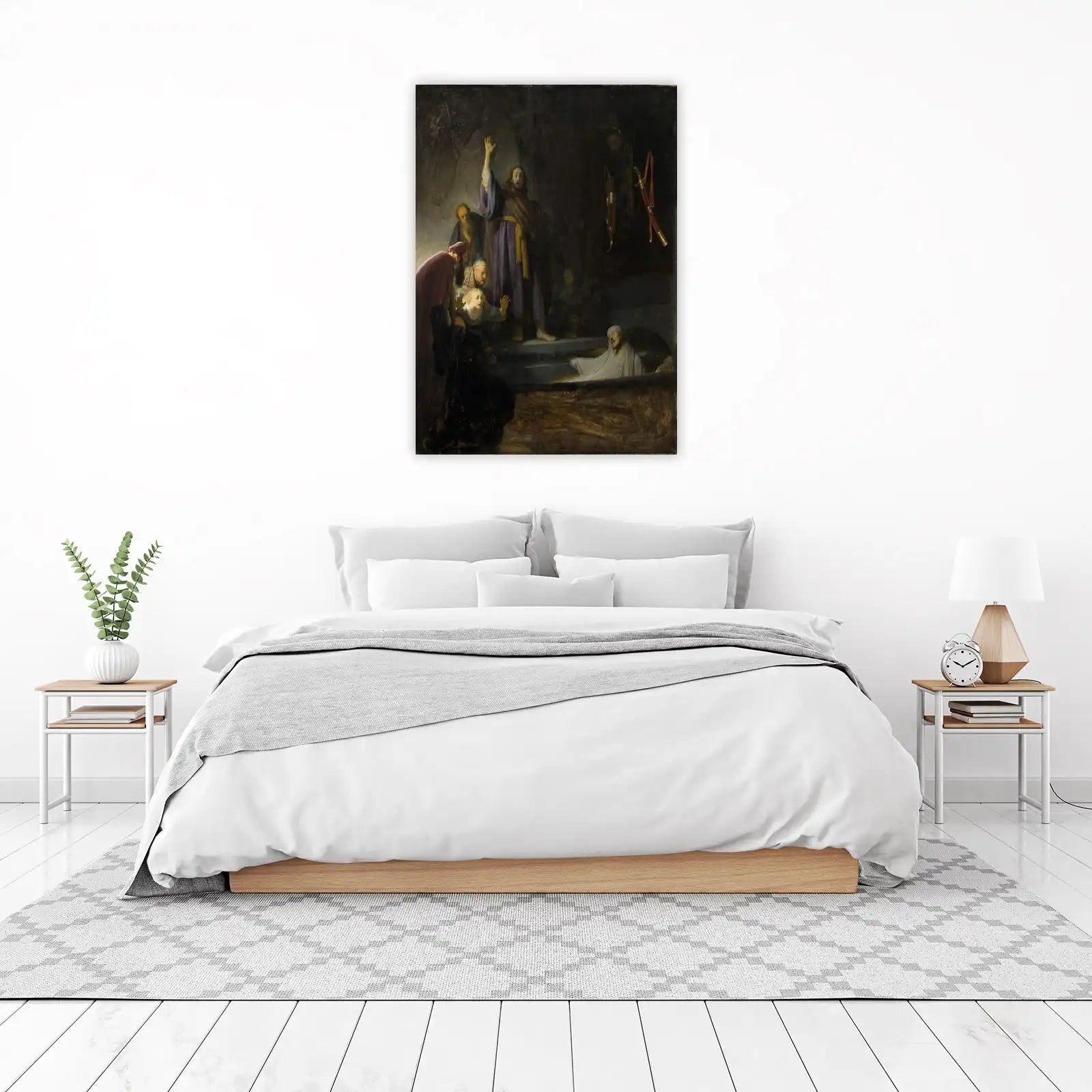 Rembrandt's Resurrection of Lazarus Wall Art