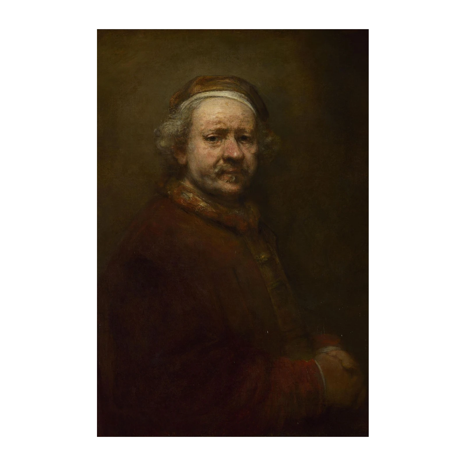 Rembrandt Self-Portrait Masterpiece Wall Art