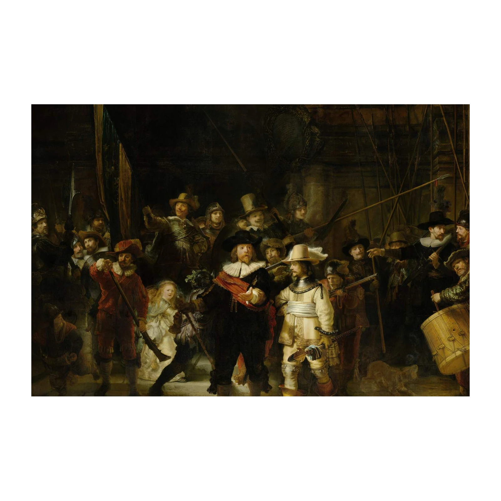 Rembrandt's Night Watch Wall Art