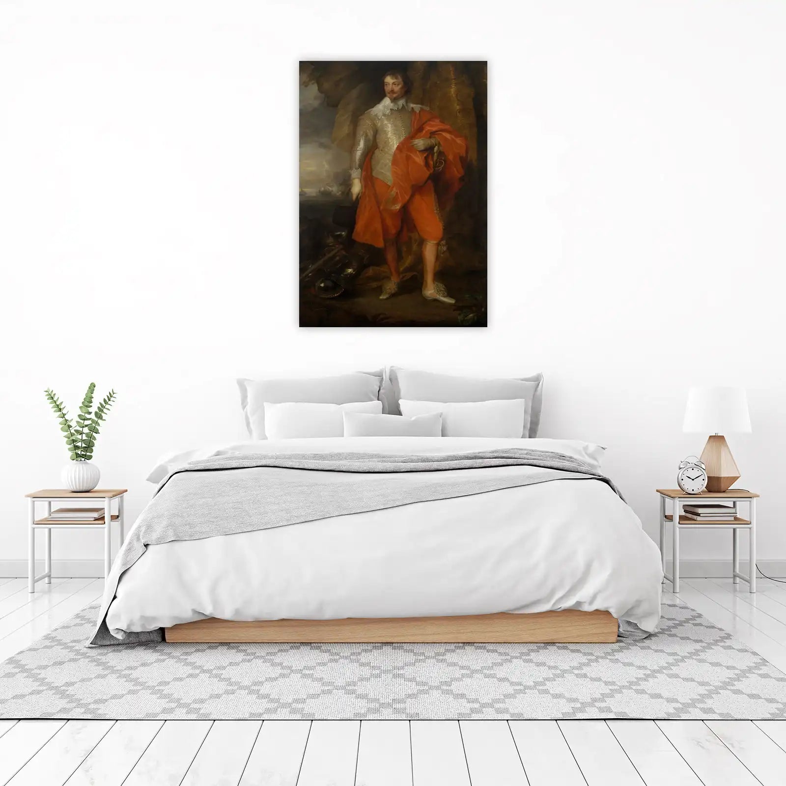 Elegant Aristocrat Portrait Wall Art