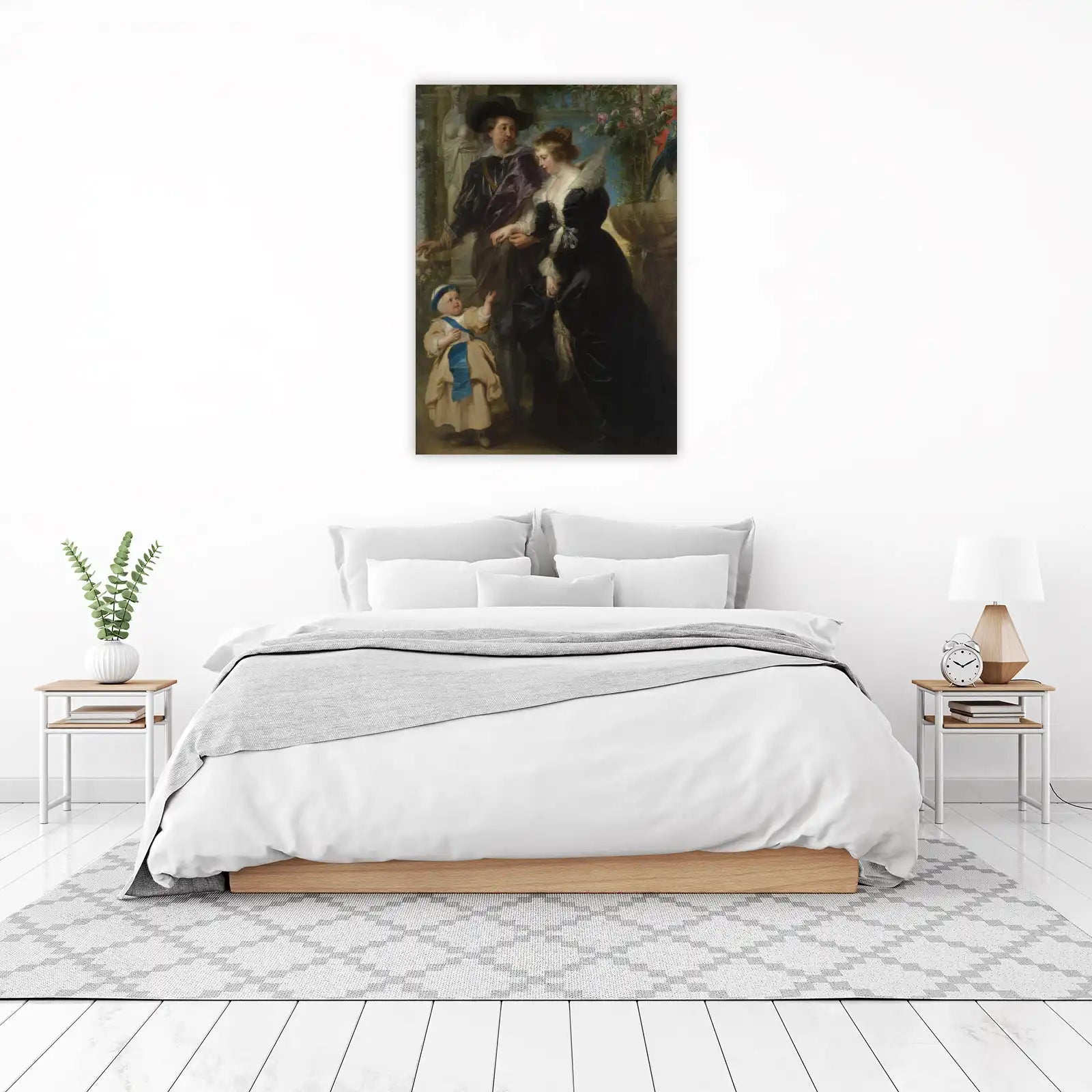 Baroque Family Portrait Wall Art