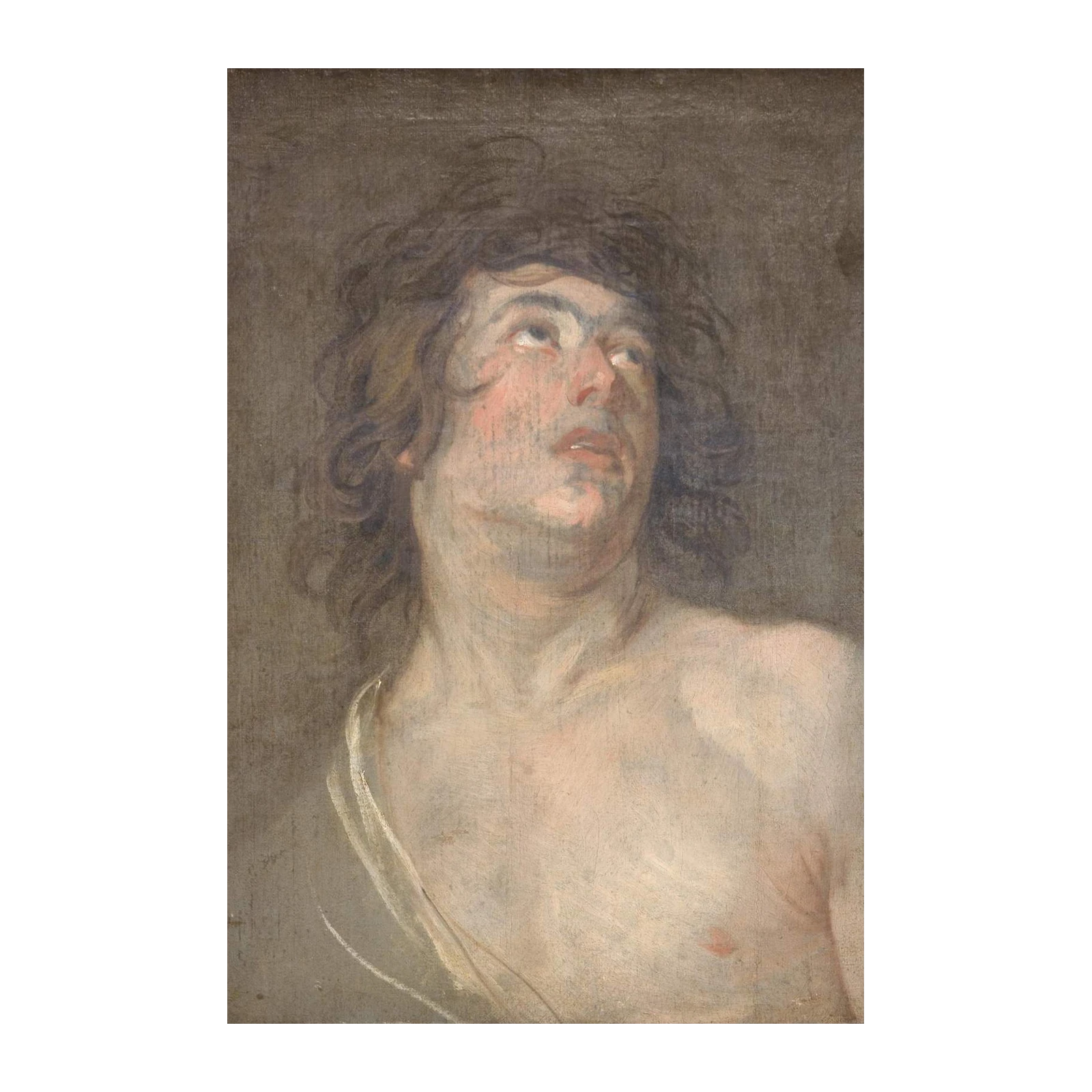 Baroque Figure Study Wall Art