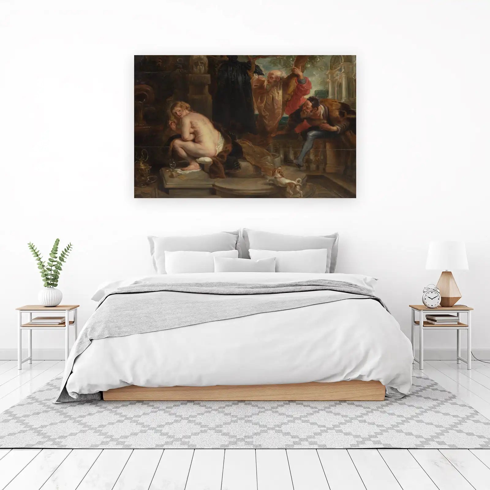 Susanna and the Elders Baroque Wall Art