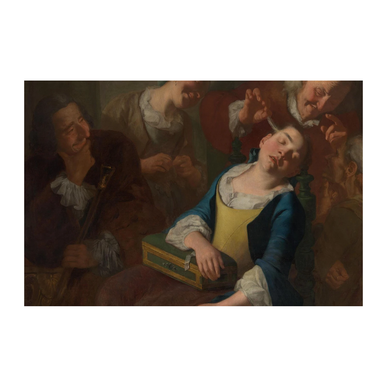 The Sense of Touch - Masterpiece Wall Art