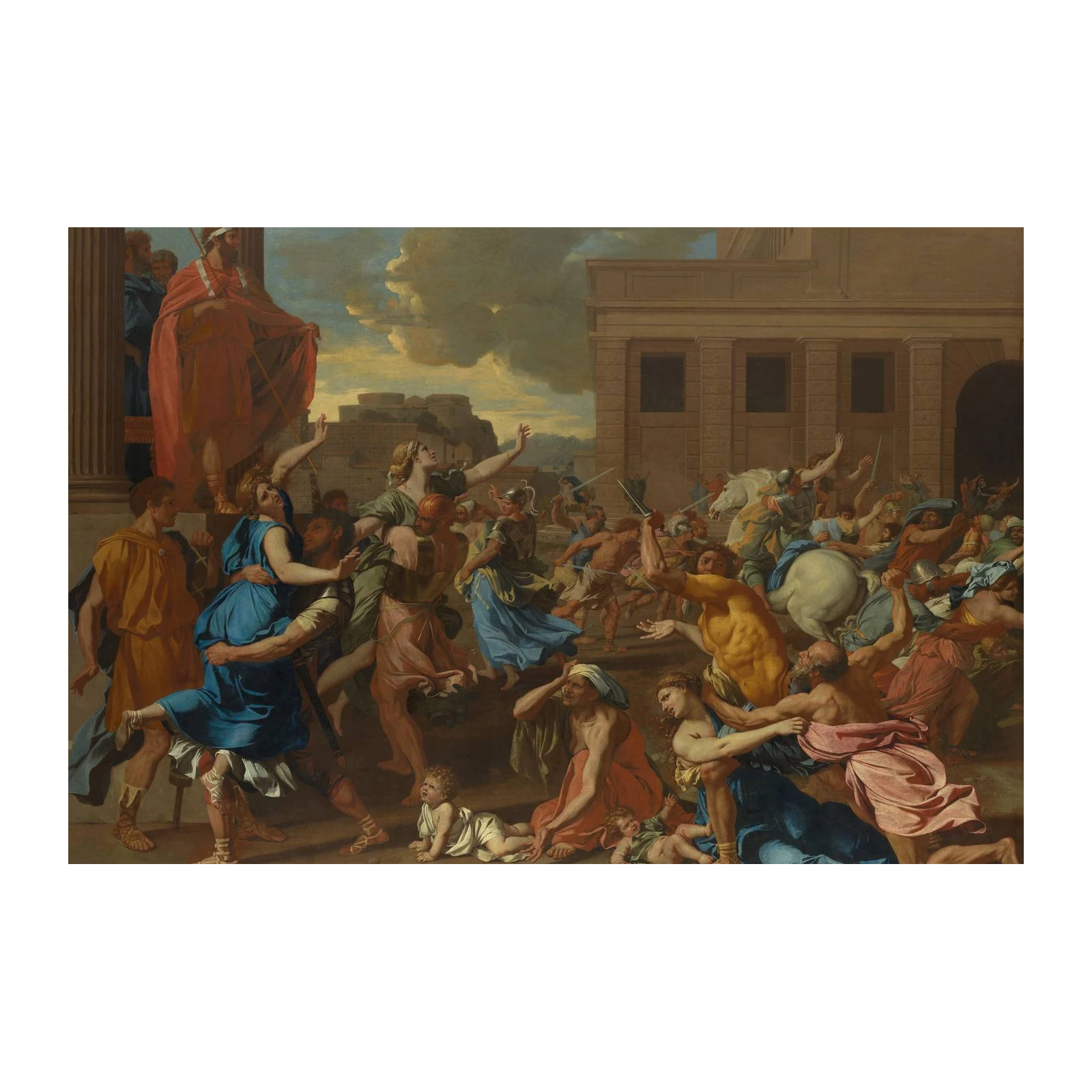 Dramatic Historical Scene Wall Art