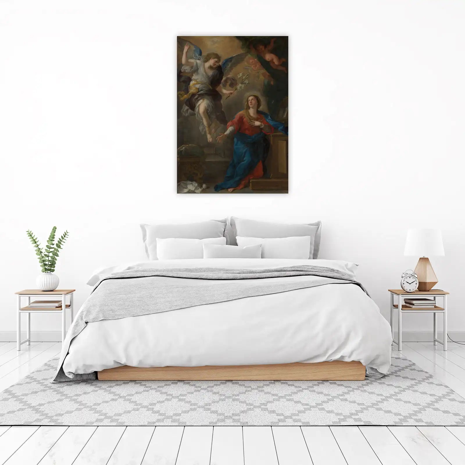 Annunciation Angel Lily Wall Art