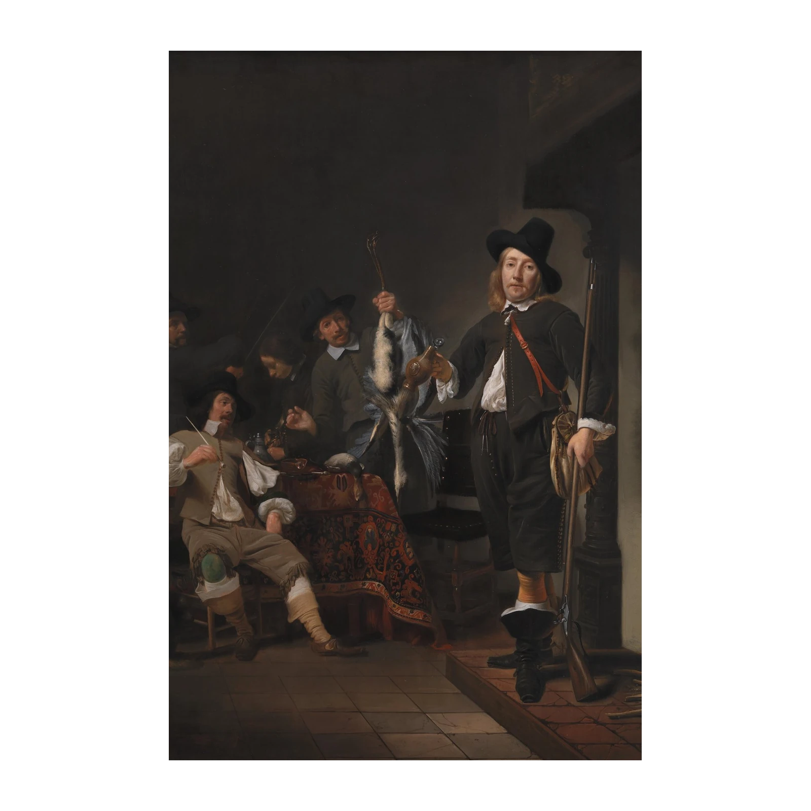 Dutch Golden Age Hunters Wall Art