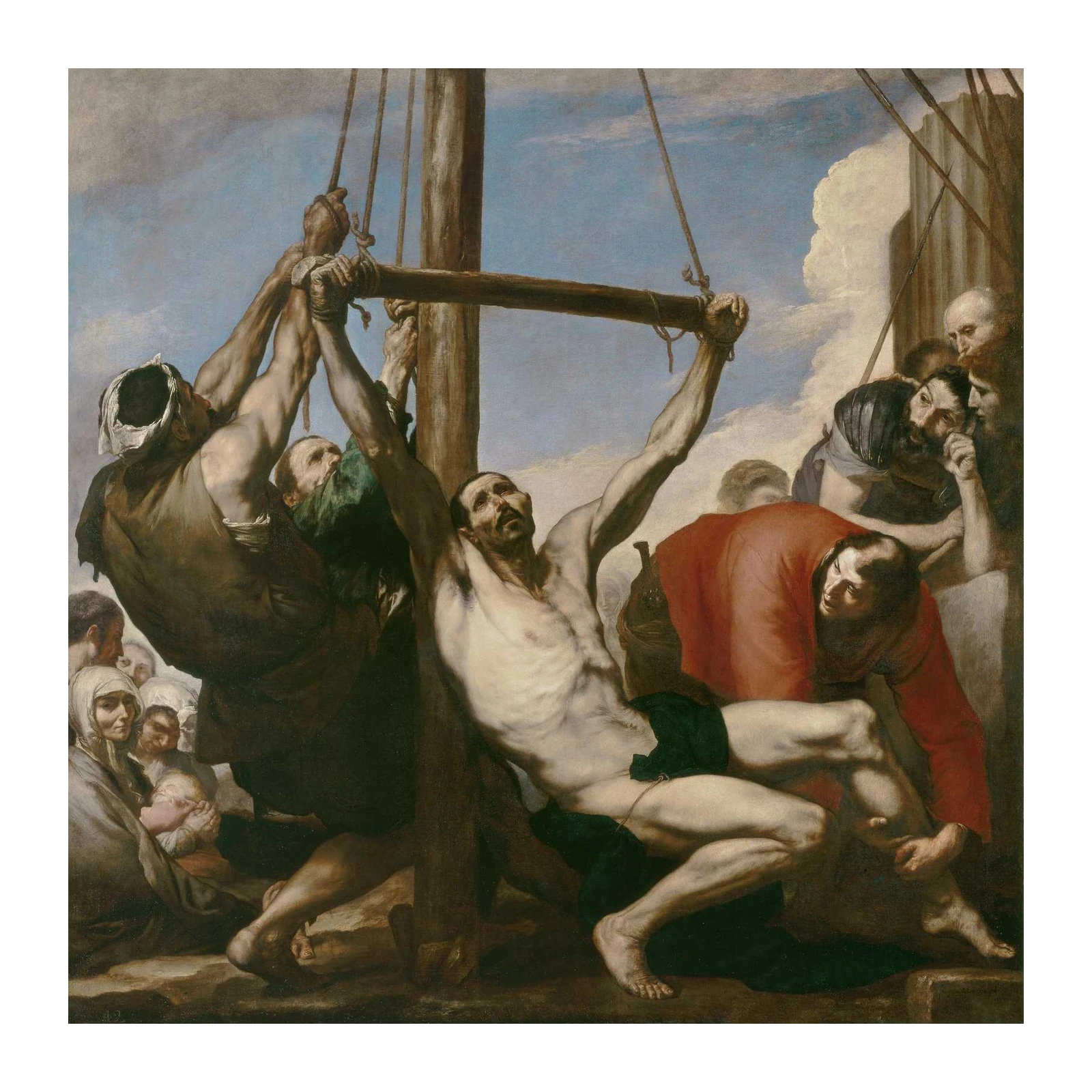 The Martyrdom of Saint Sebastian Wall Art