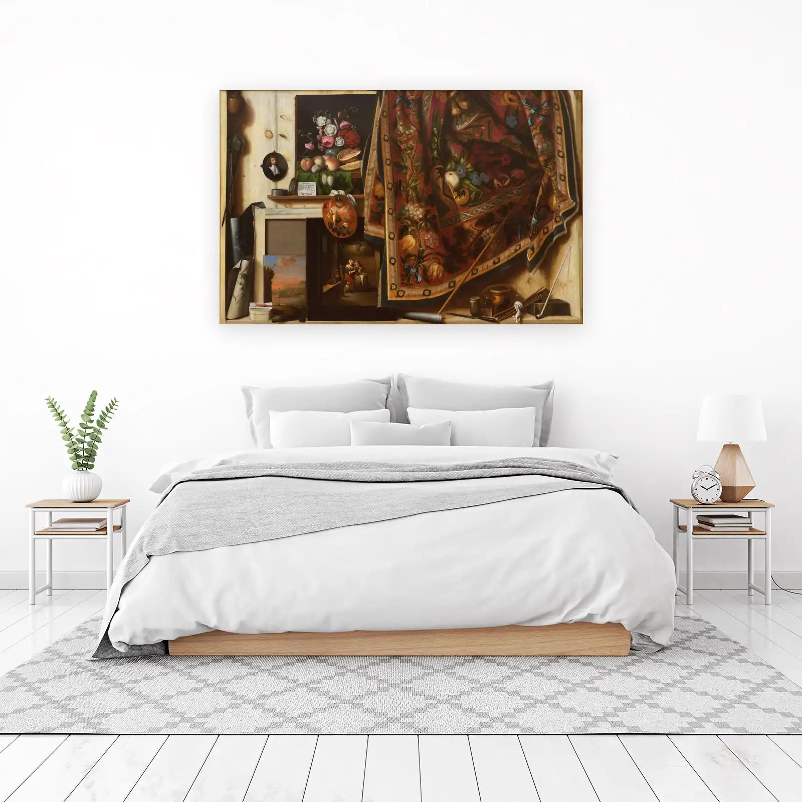 Vintage Art Studio Still Life Wall Art