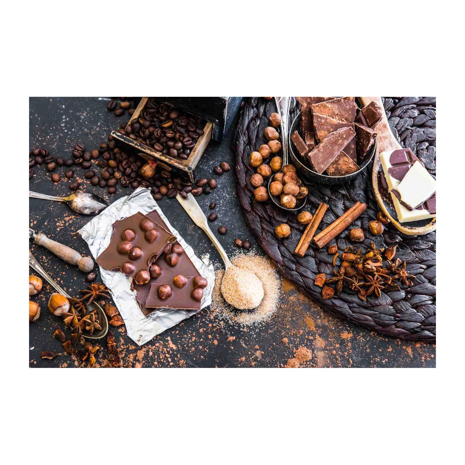 Rich Chocolate & Coffee Delights Wall Art
