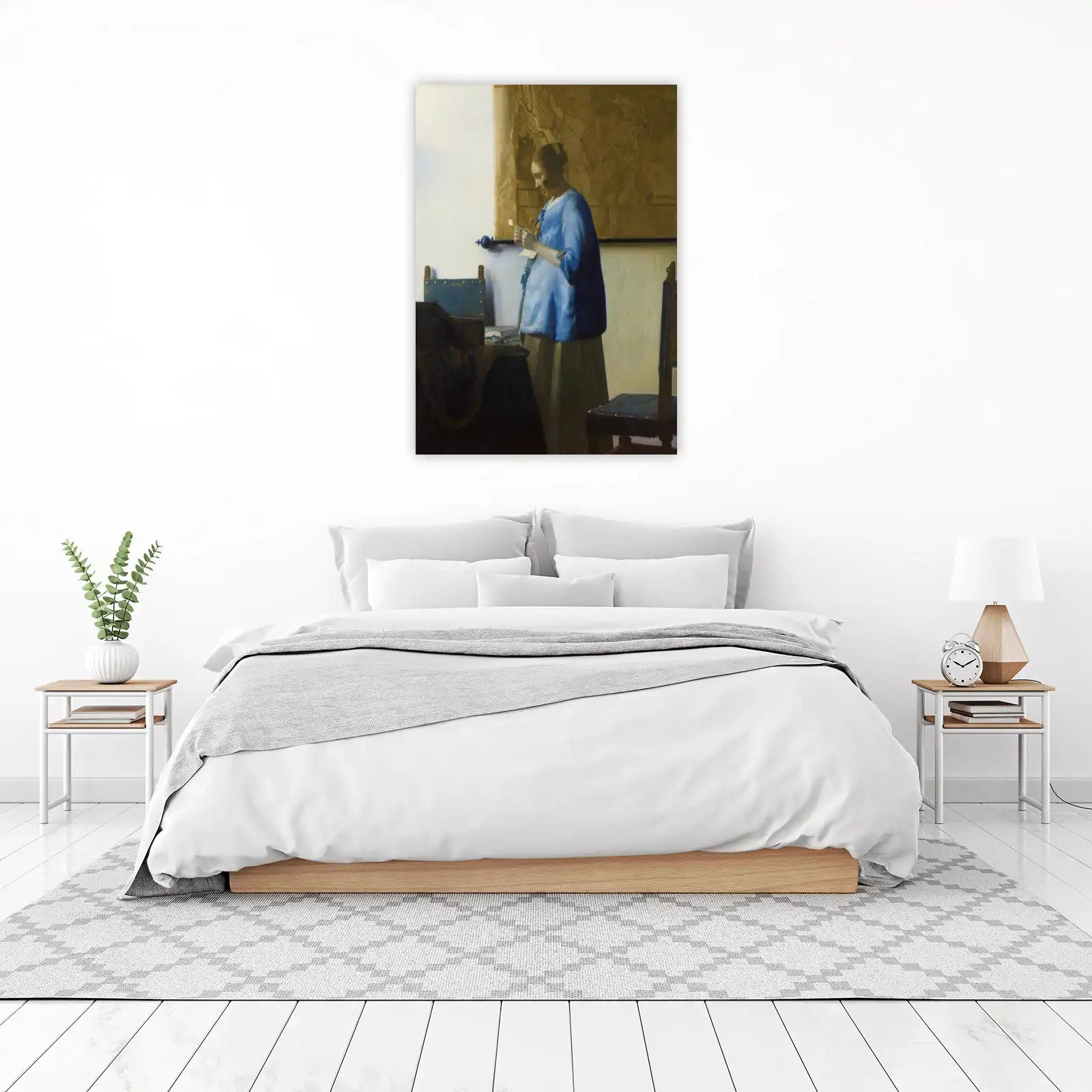 Vermeer's Woman with a Letter Wall Art