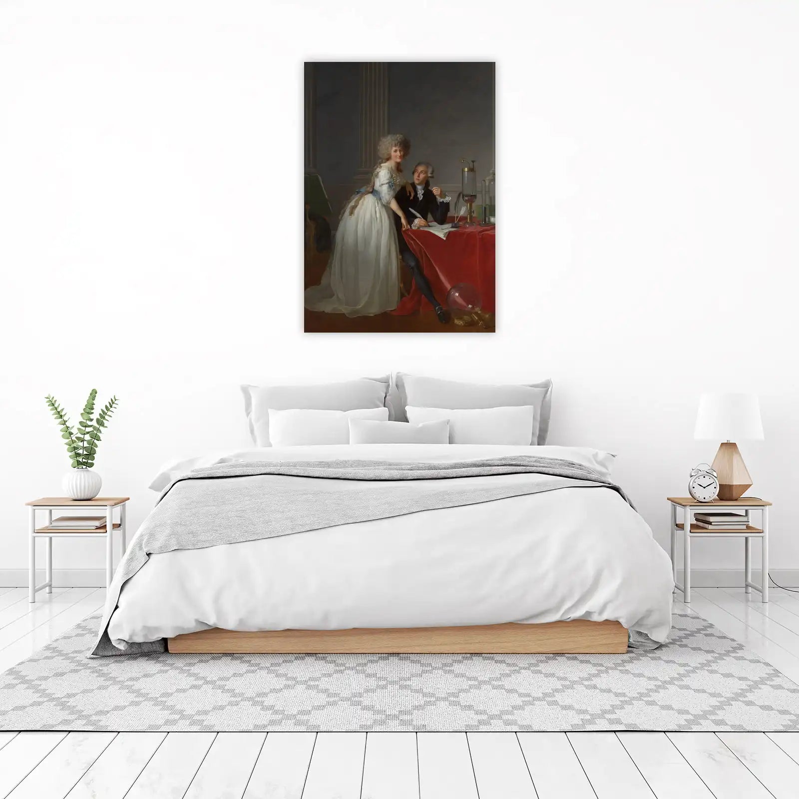 Lavoisier and His Wife Portrait Wall Art