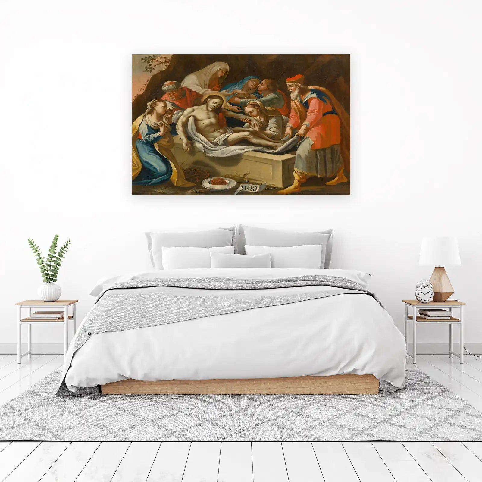 Sacred Lamentation Religious Art Wall Art