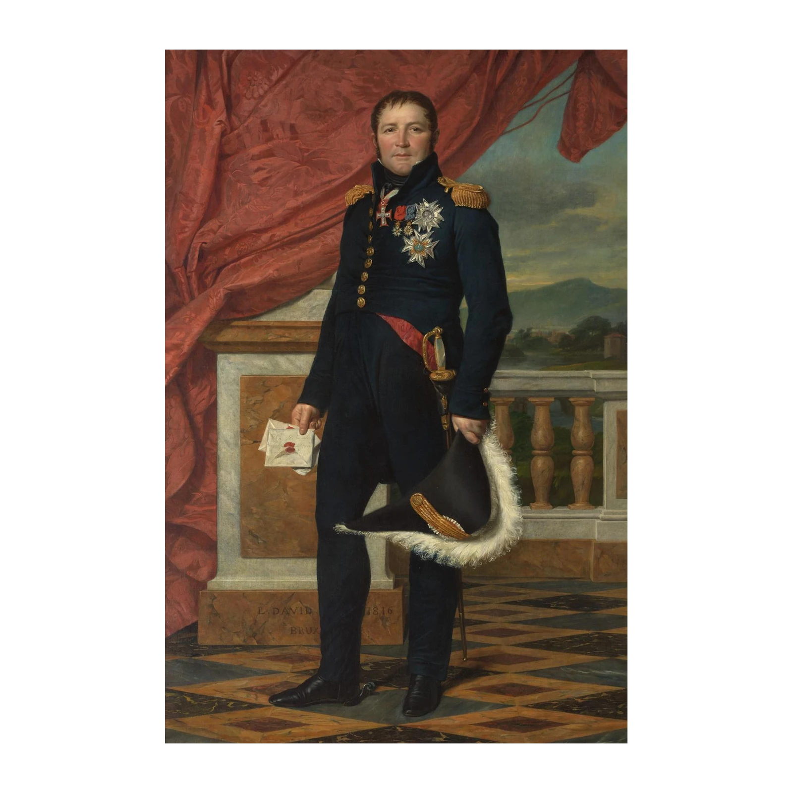 Napoleon Bonaparte Portrait Wall Art - Napoleonic Era Art