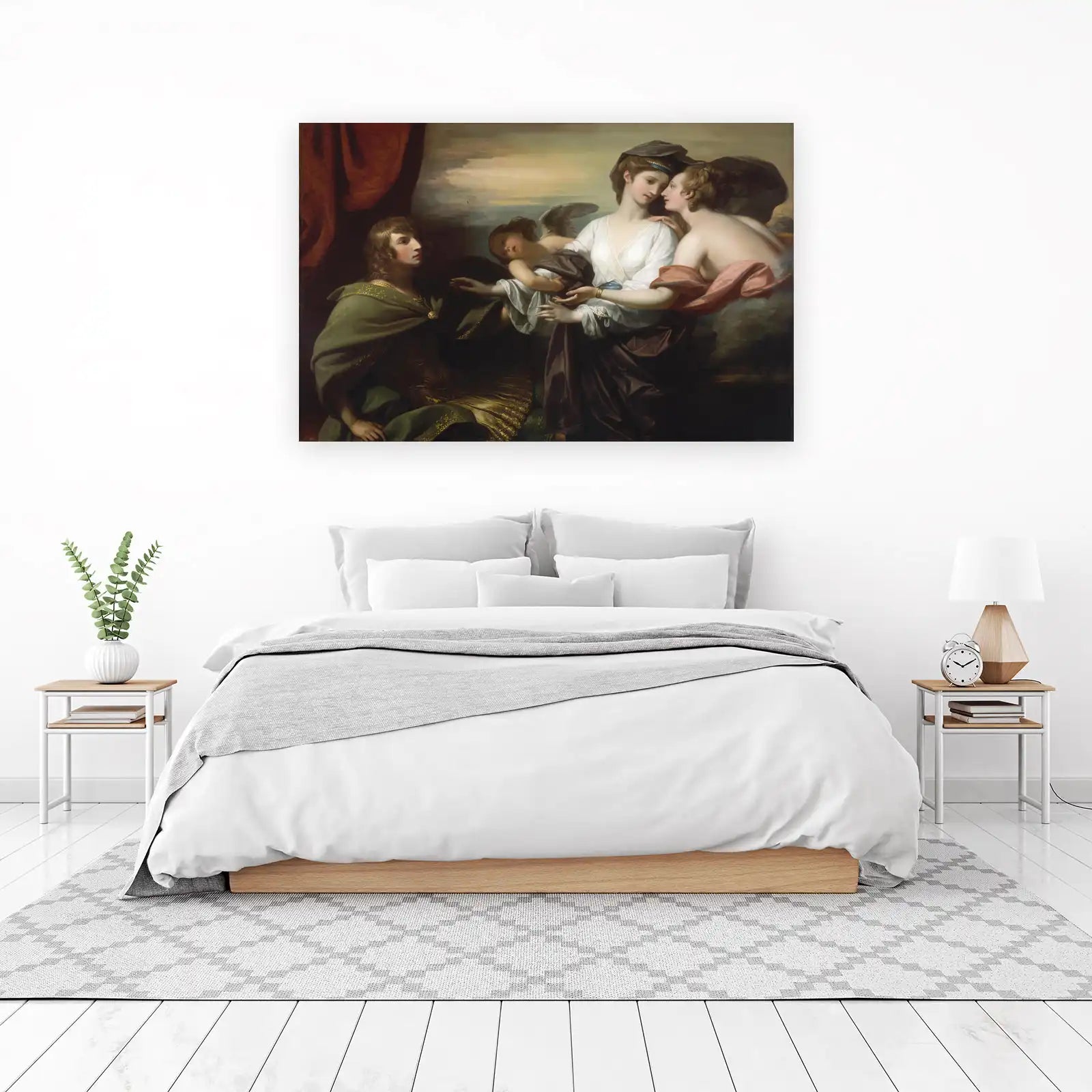 Elegant Classical Figures Wall Art