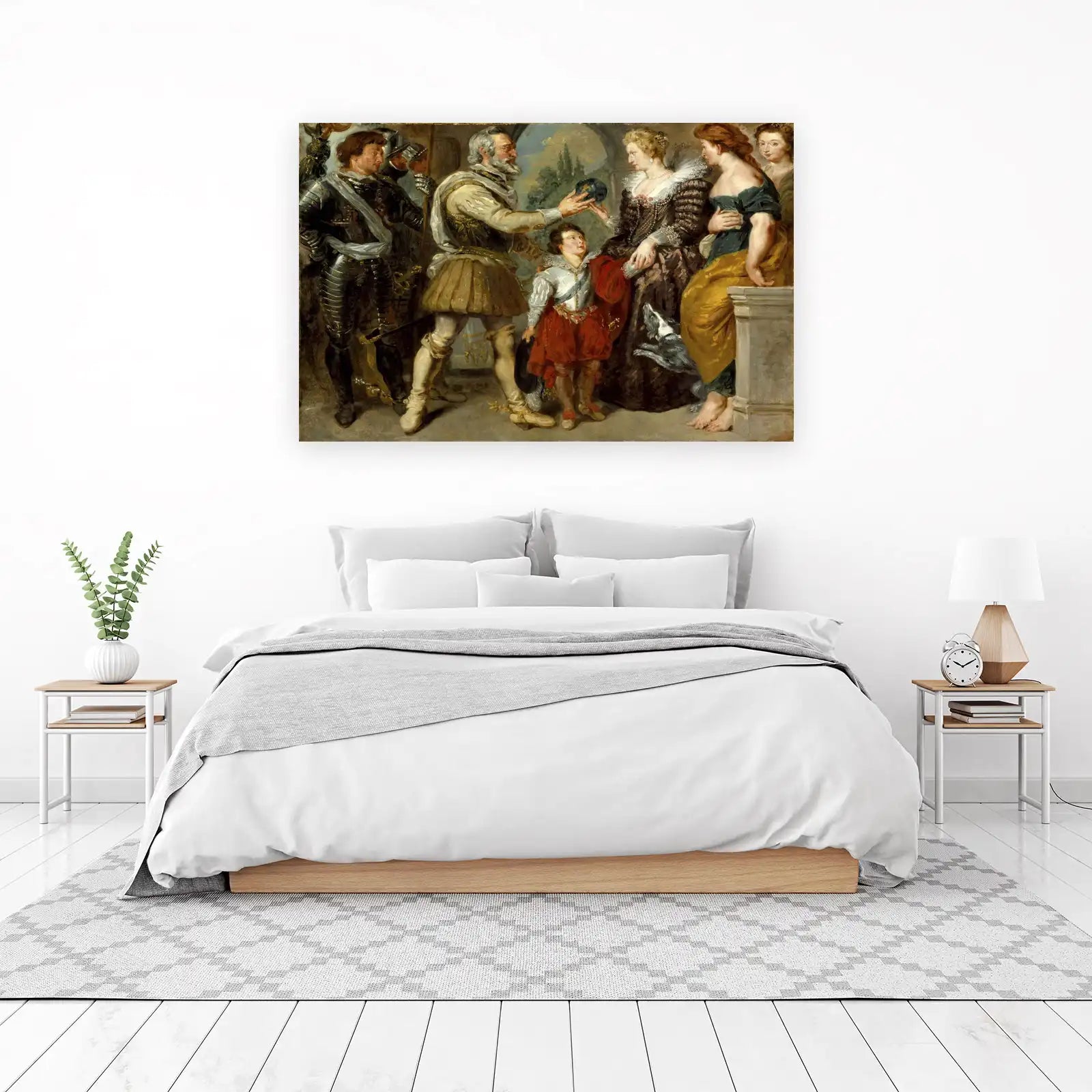 Baroque Family Portrait Wall Art