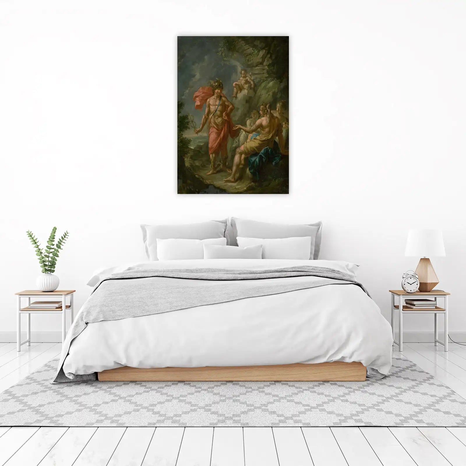 Mercury and Io Mythological Scene Wall Art