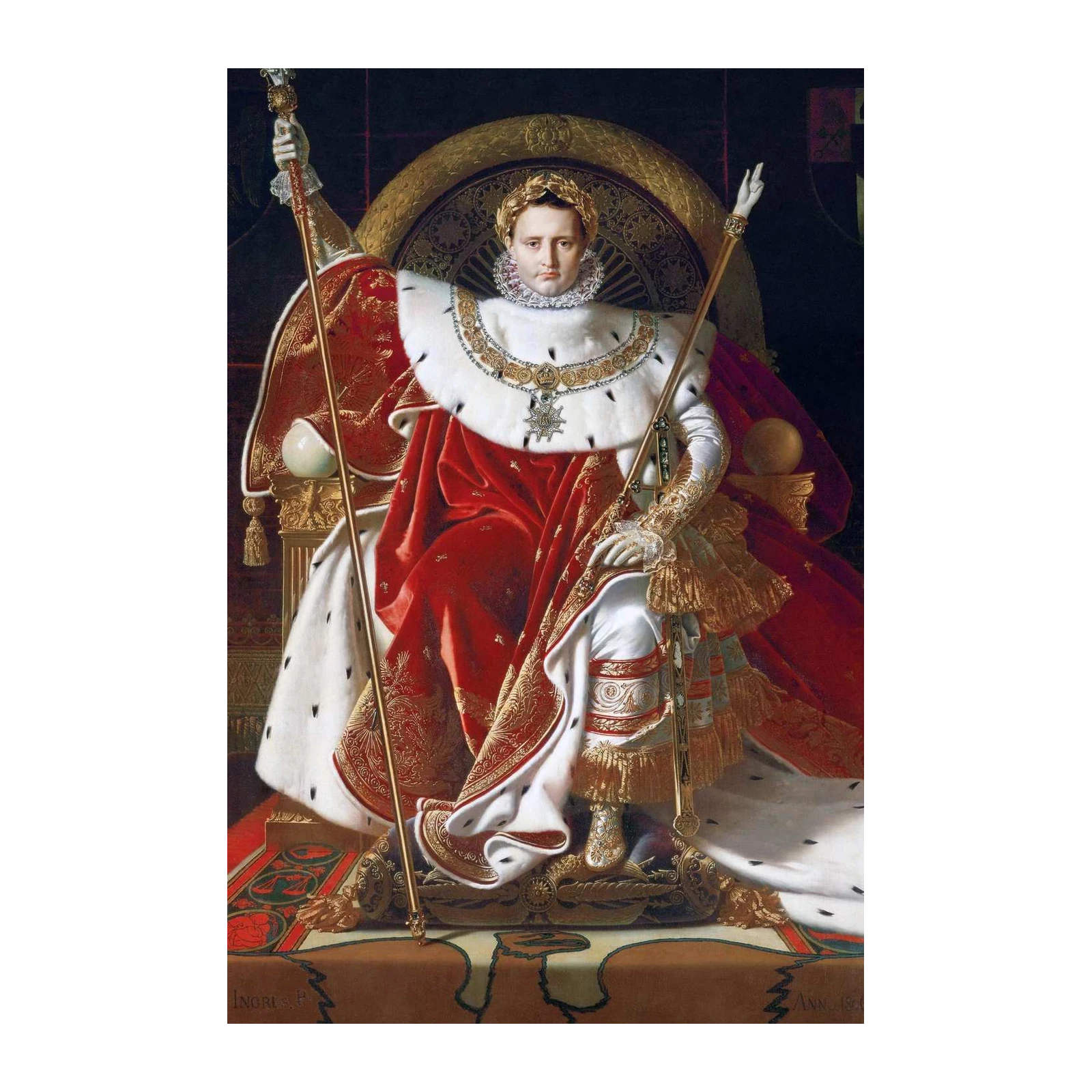 Napoleon Bonaparte Coronation Wall Art