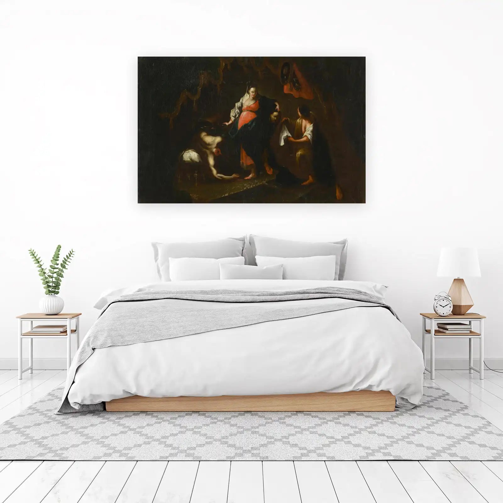 Judith Beheading Holofernes Baroque Wall Art