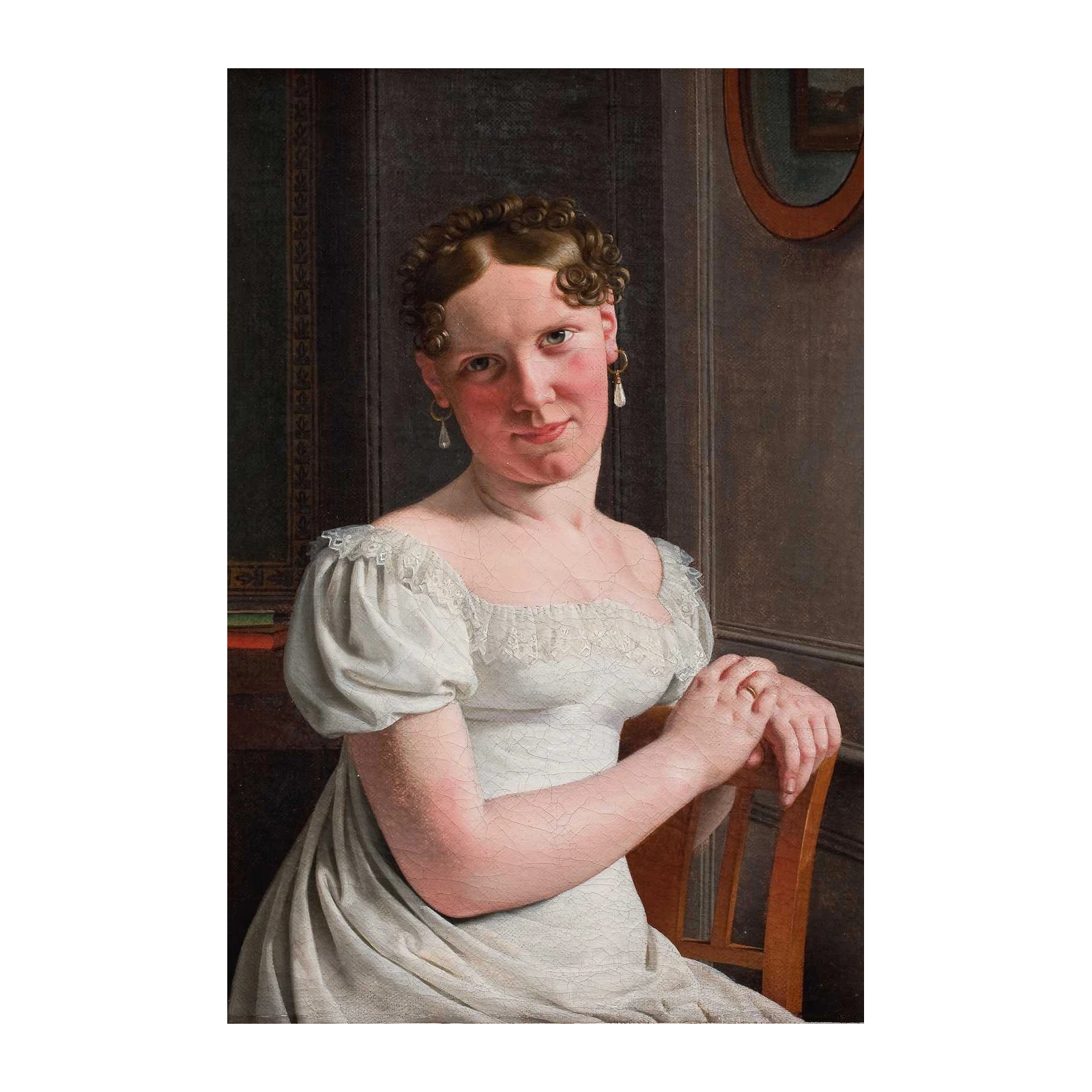 Elegant Regency Portrait Wall Art