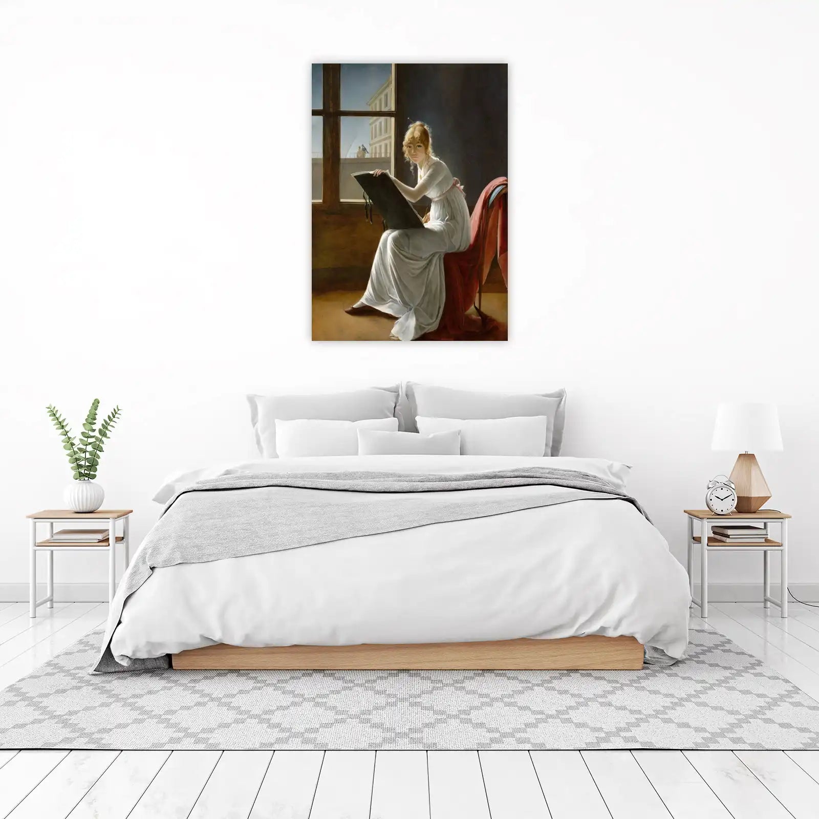 Neoclassical Artist Portrait Wall Art