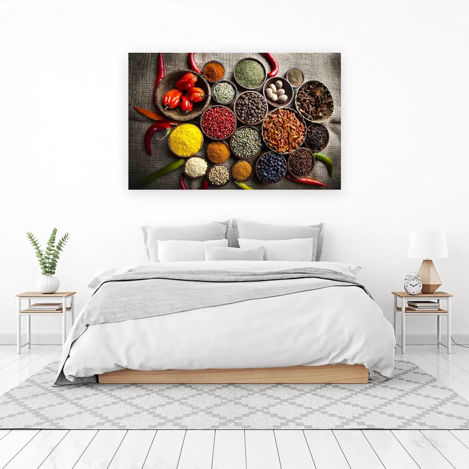 Vibrant Spice Collection Wall Art