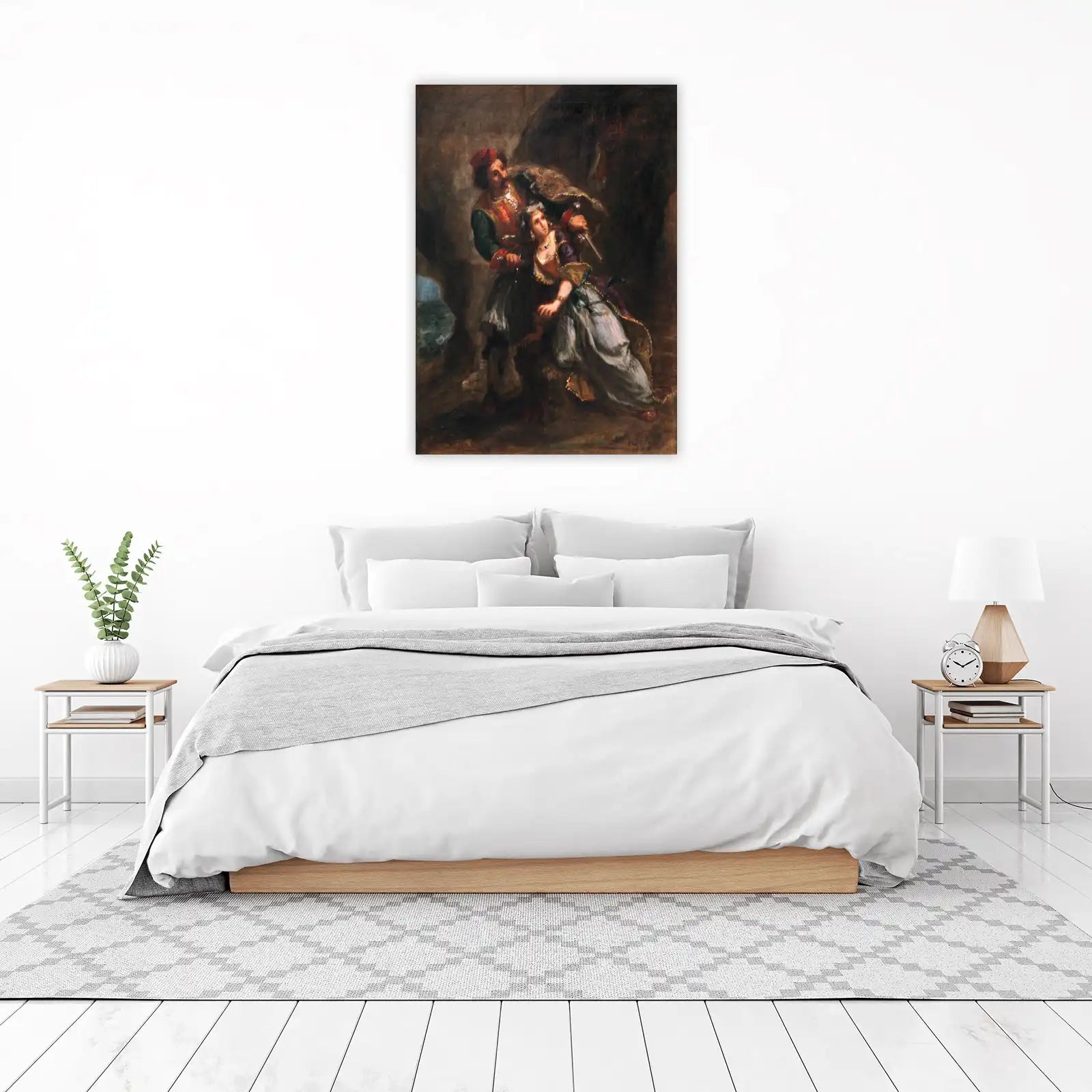 Dramatic Scene Oil Painting Wall Art