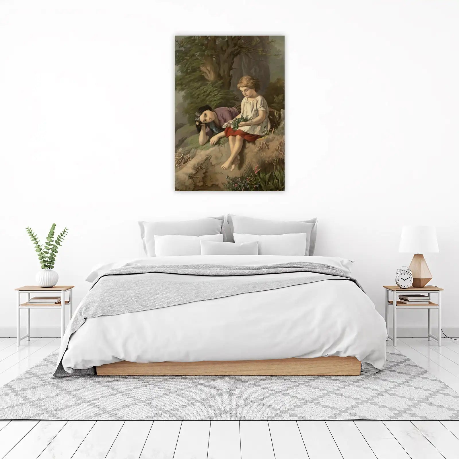 Innocent Childhood Nature Scene Wall Art