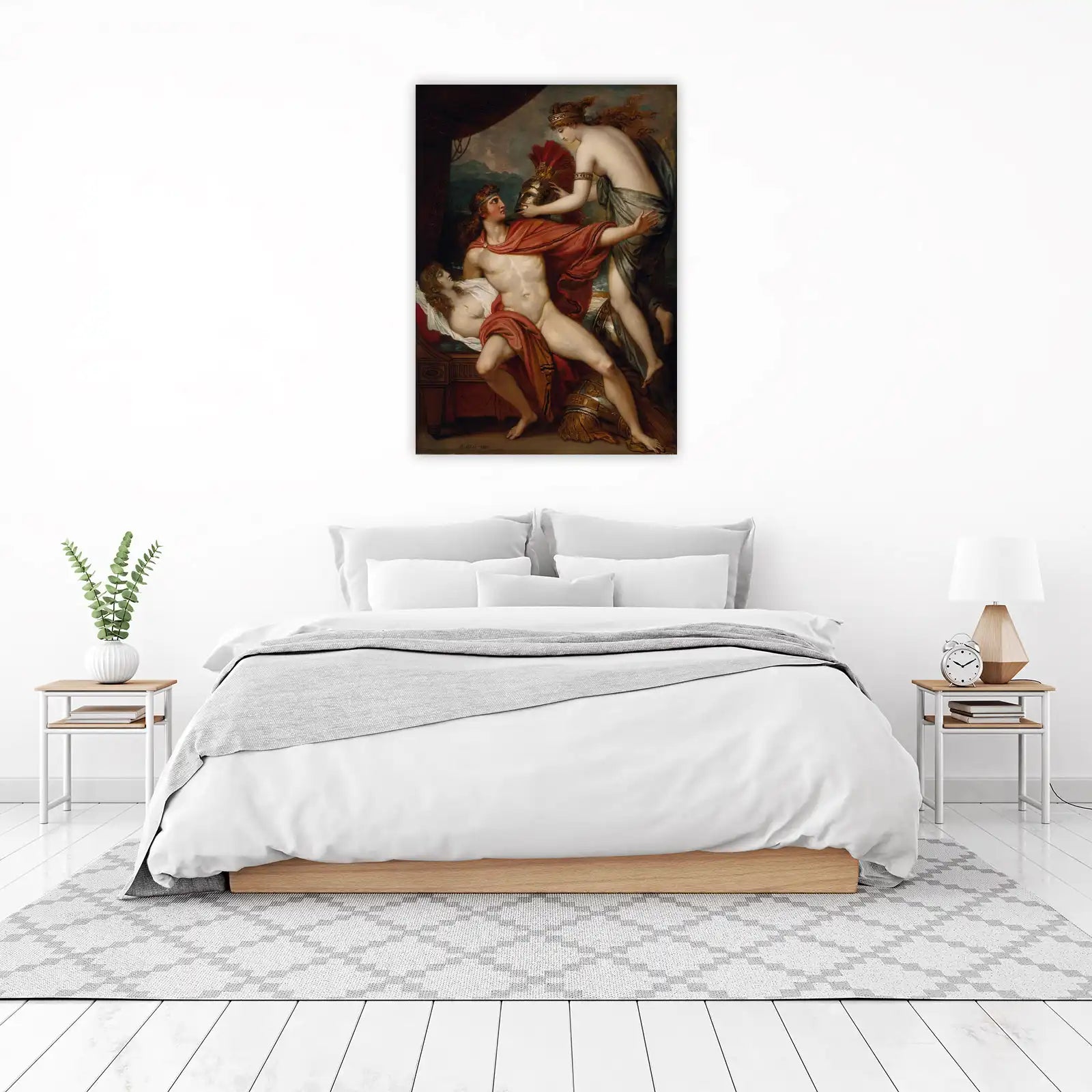 Venus and Aeneas: A Classical Love Wall Art