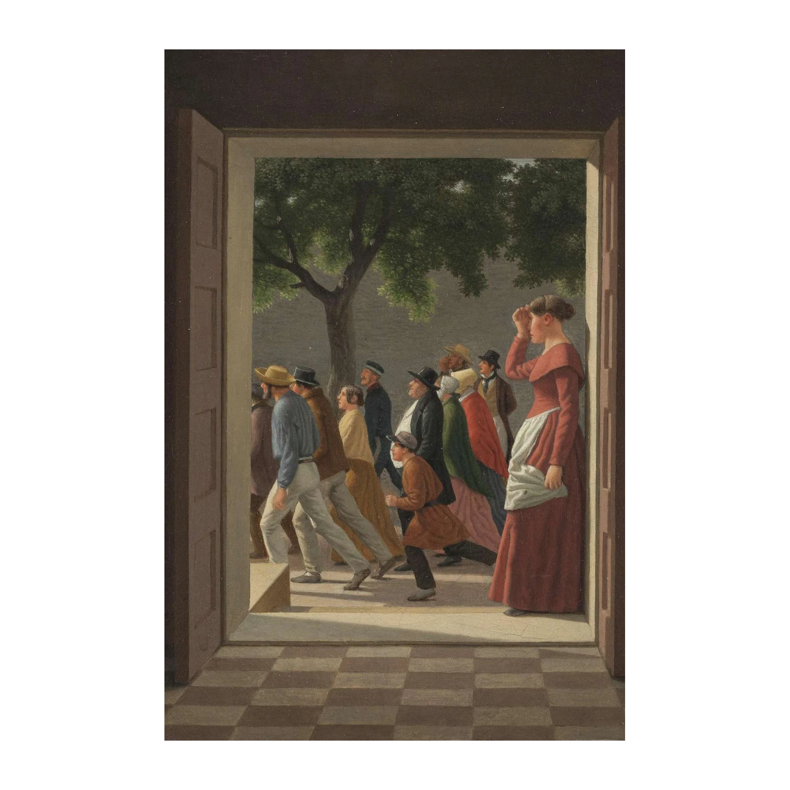 Vintage Procession Fine Art Wall Art