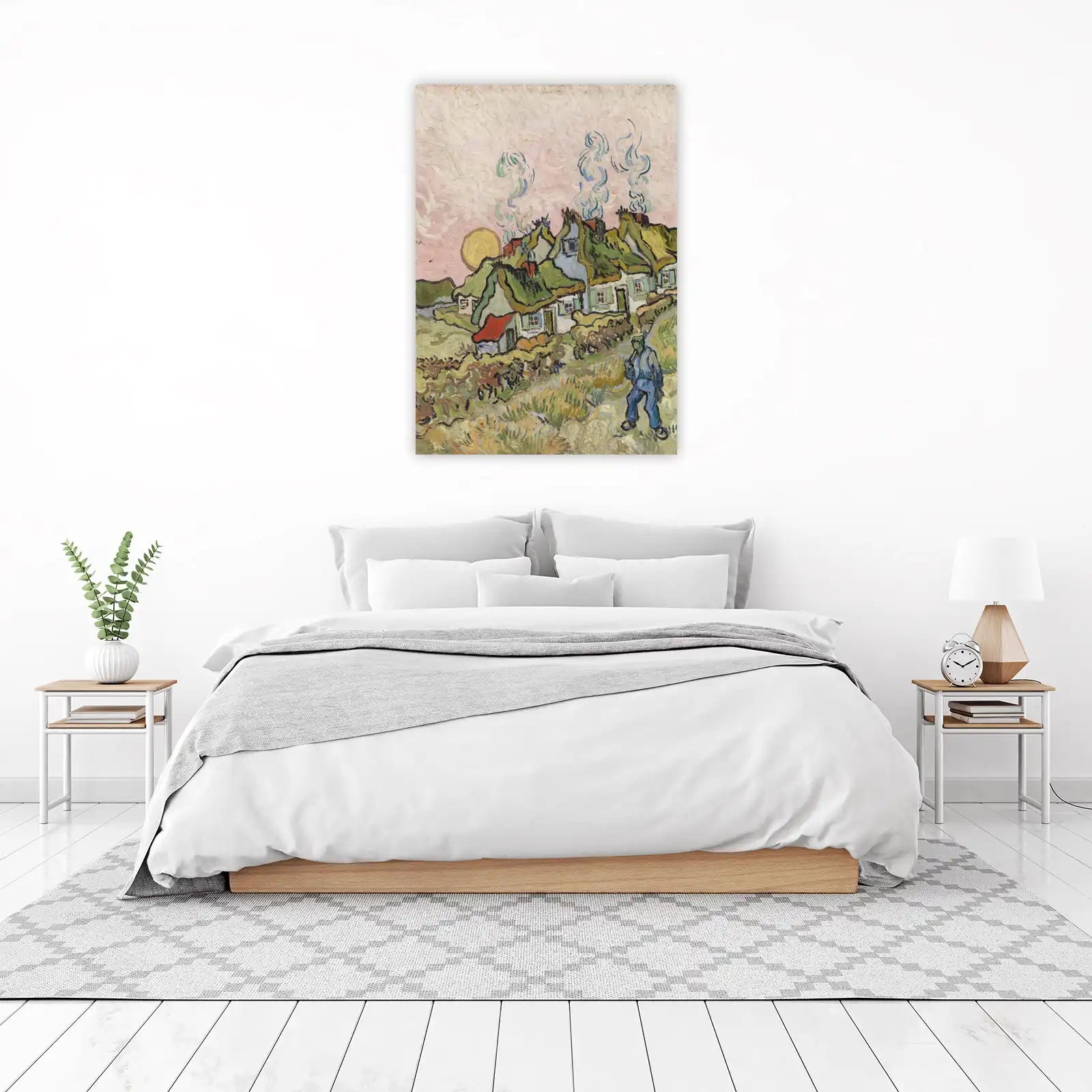 Van Gogh Village Life Wall Art