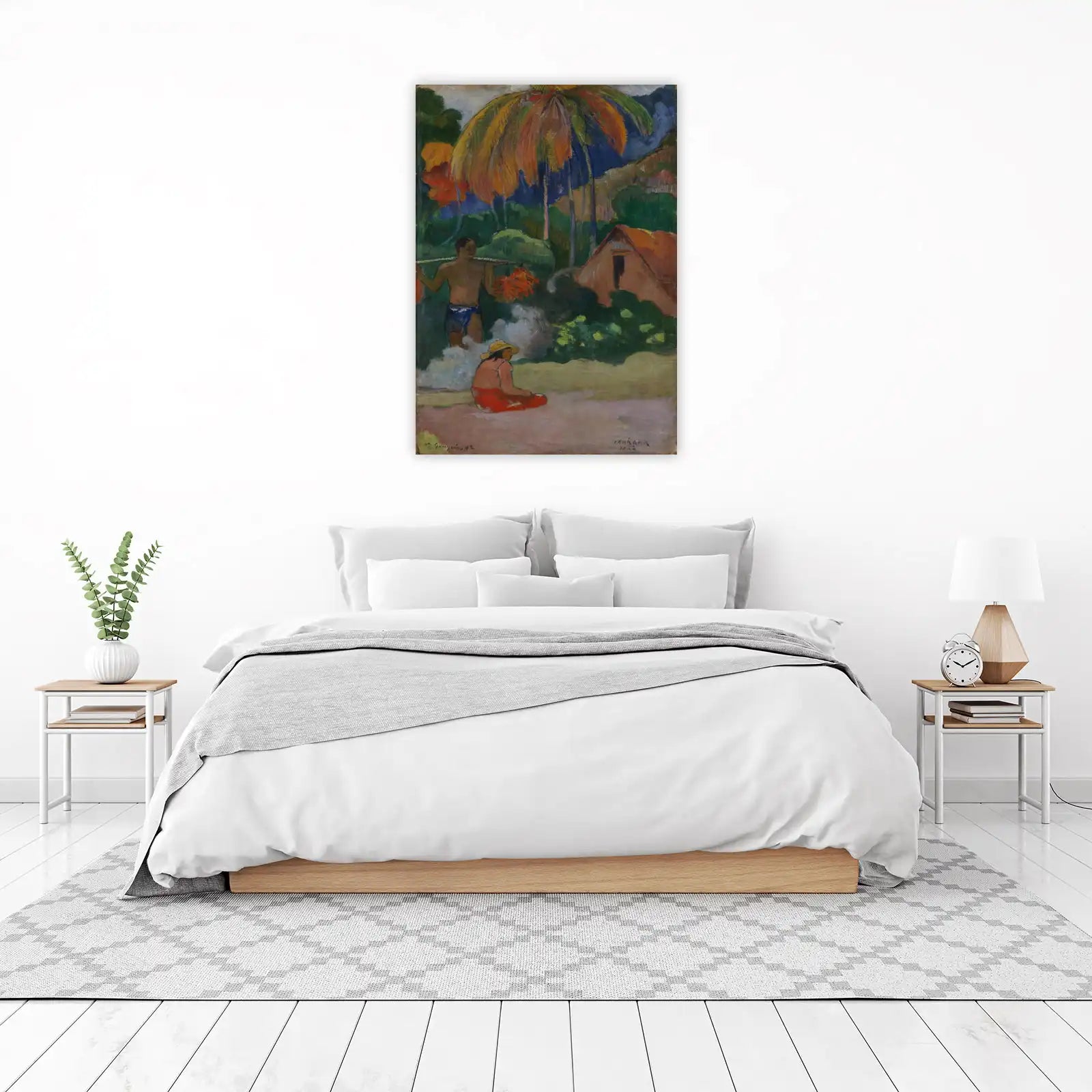 Tahitian Landscape Wall Art - Tropical Art