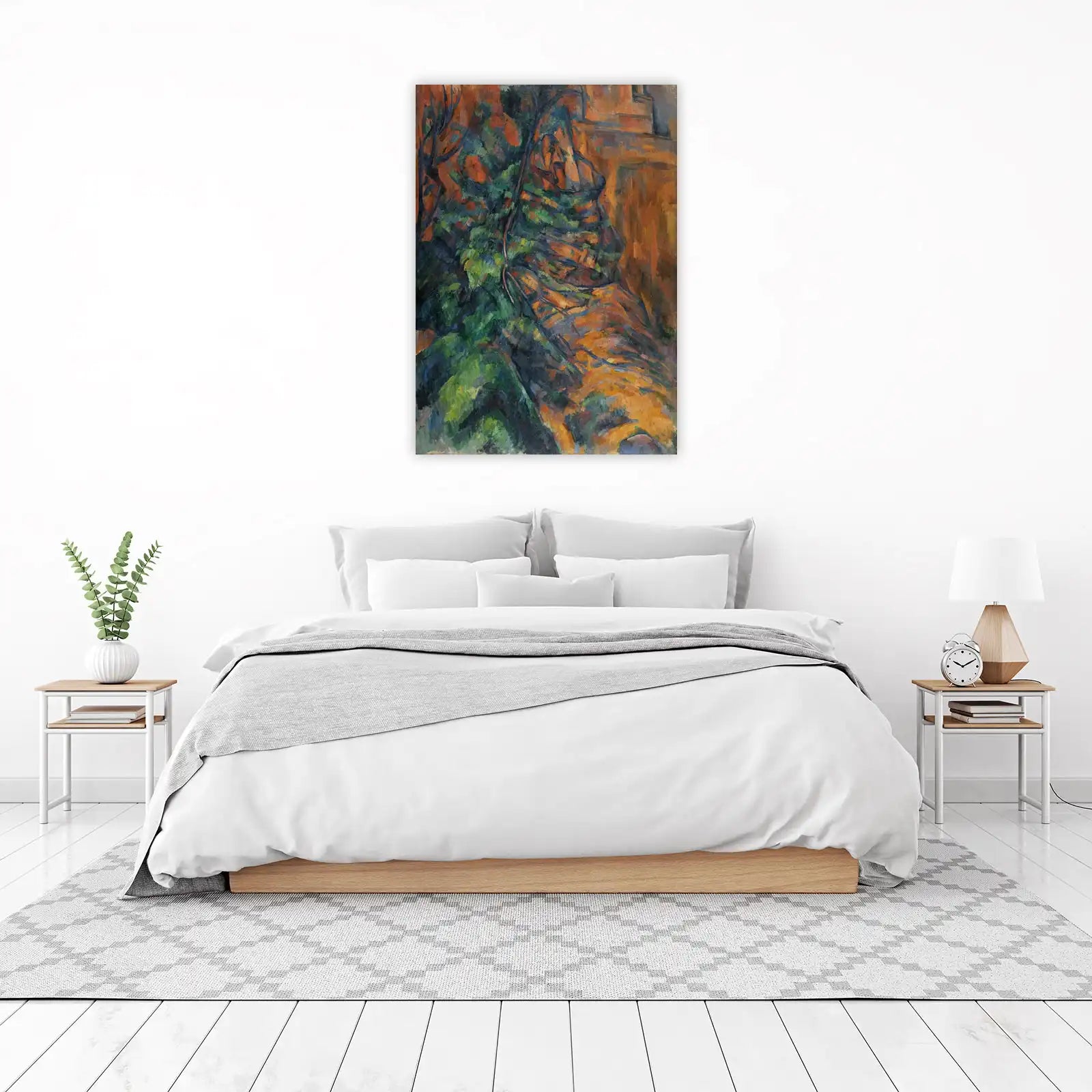 Vibrant Landscape Forest Trees Wall Art