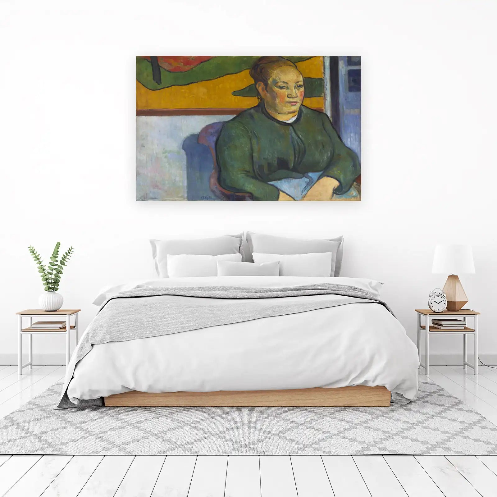 Vibrant Portrait Wall Art - Post-Impressionist Wall Art