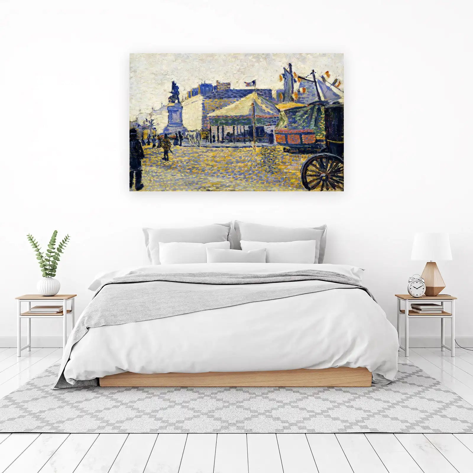Impressionist Street Scene Wall Art