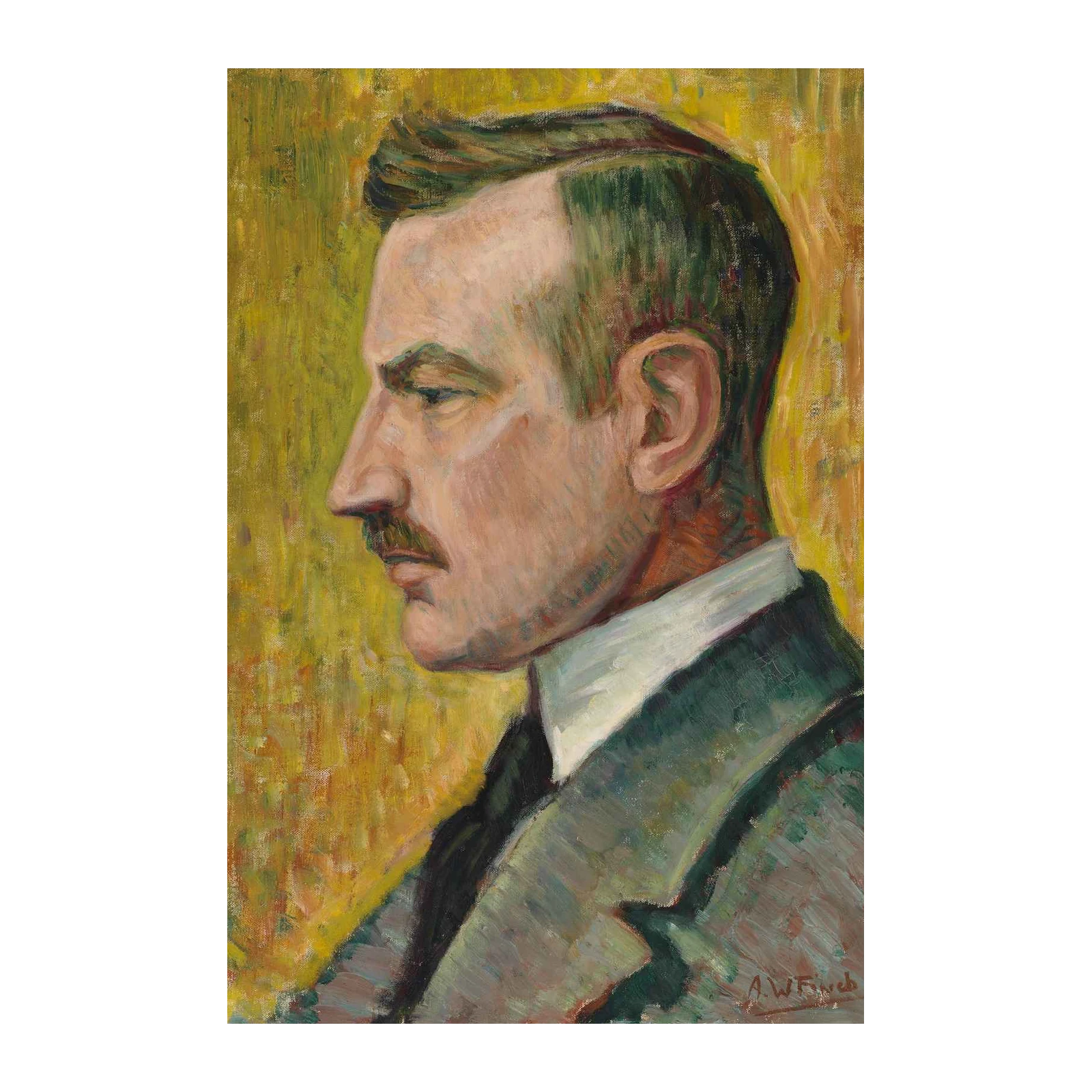 Classic Gentleman Portrait Wall Art Wall Art