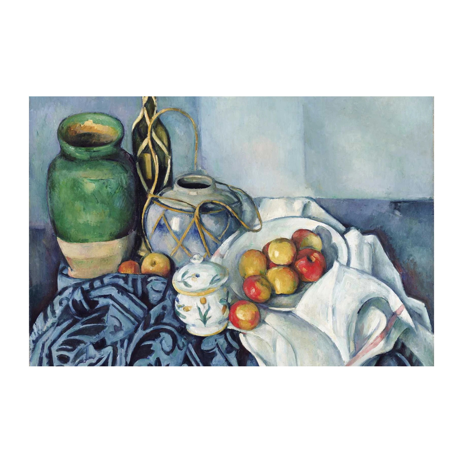 Vase with Apples Wall Art