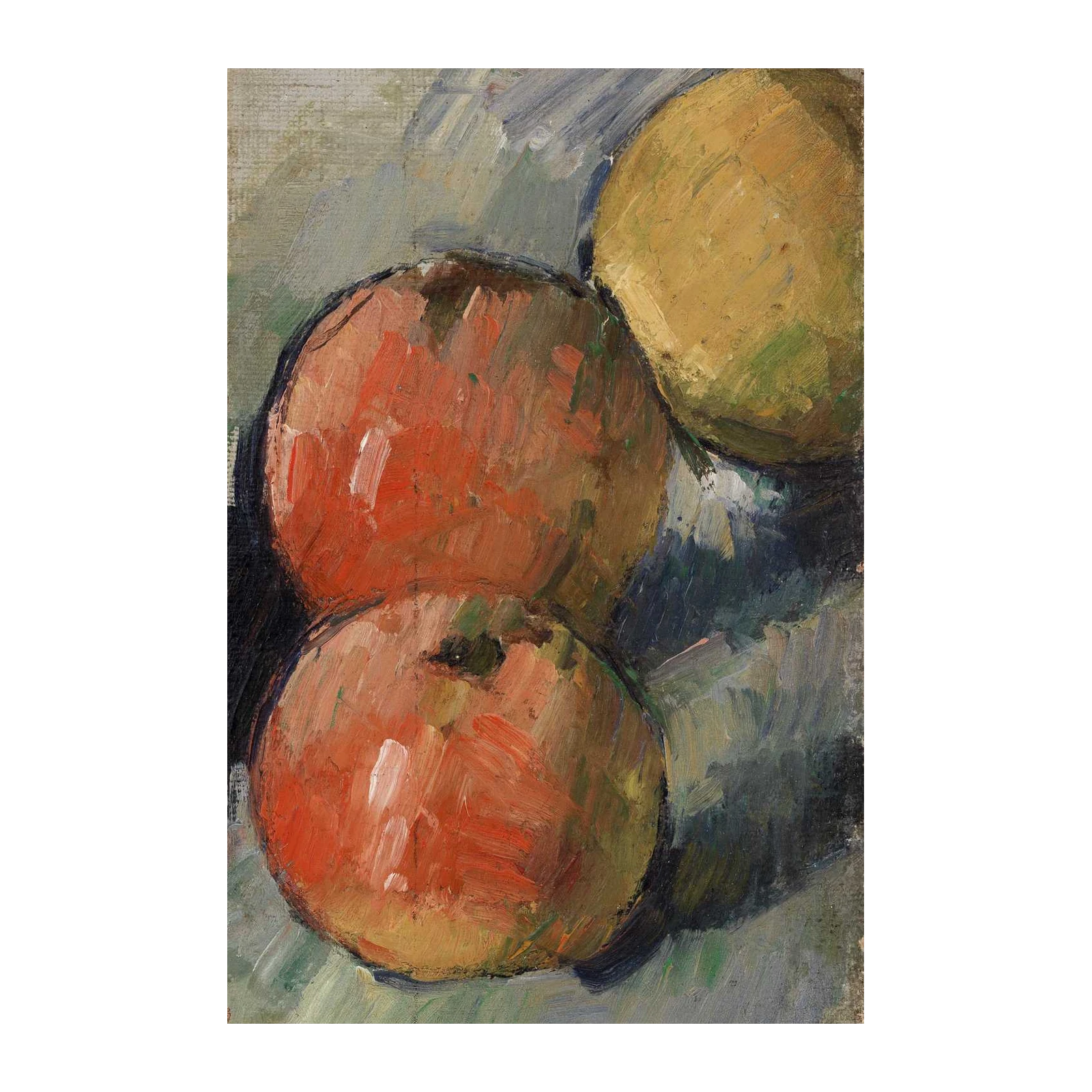 Impressionist Apples Wall Art - Still Life Art