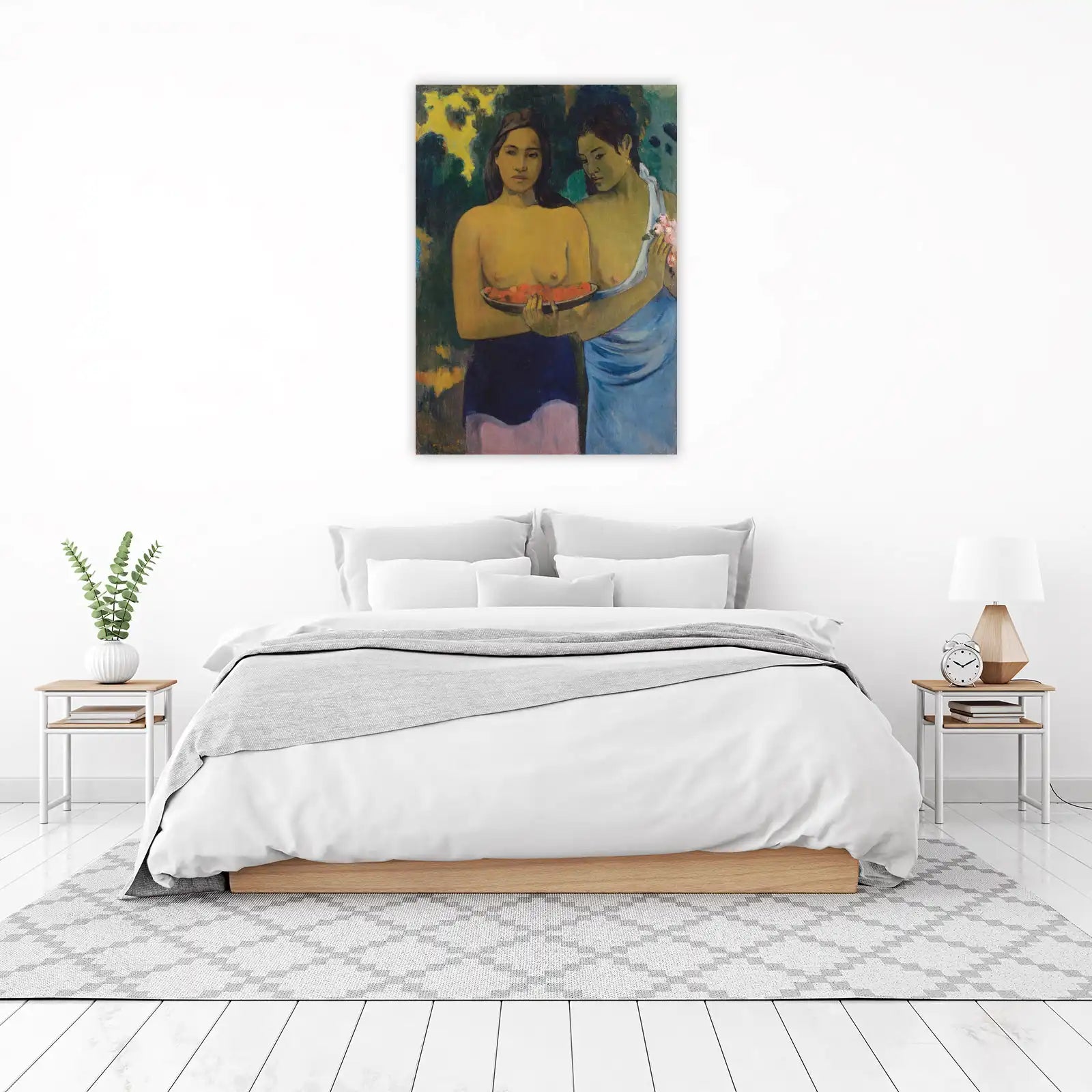 Gauguin Two Tahitian Women Wall Art