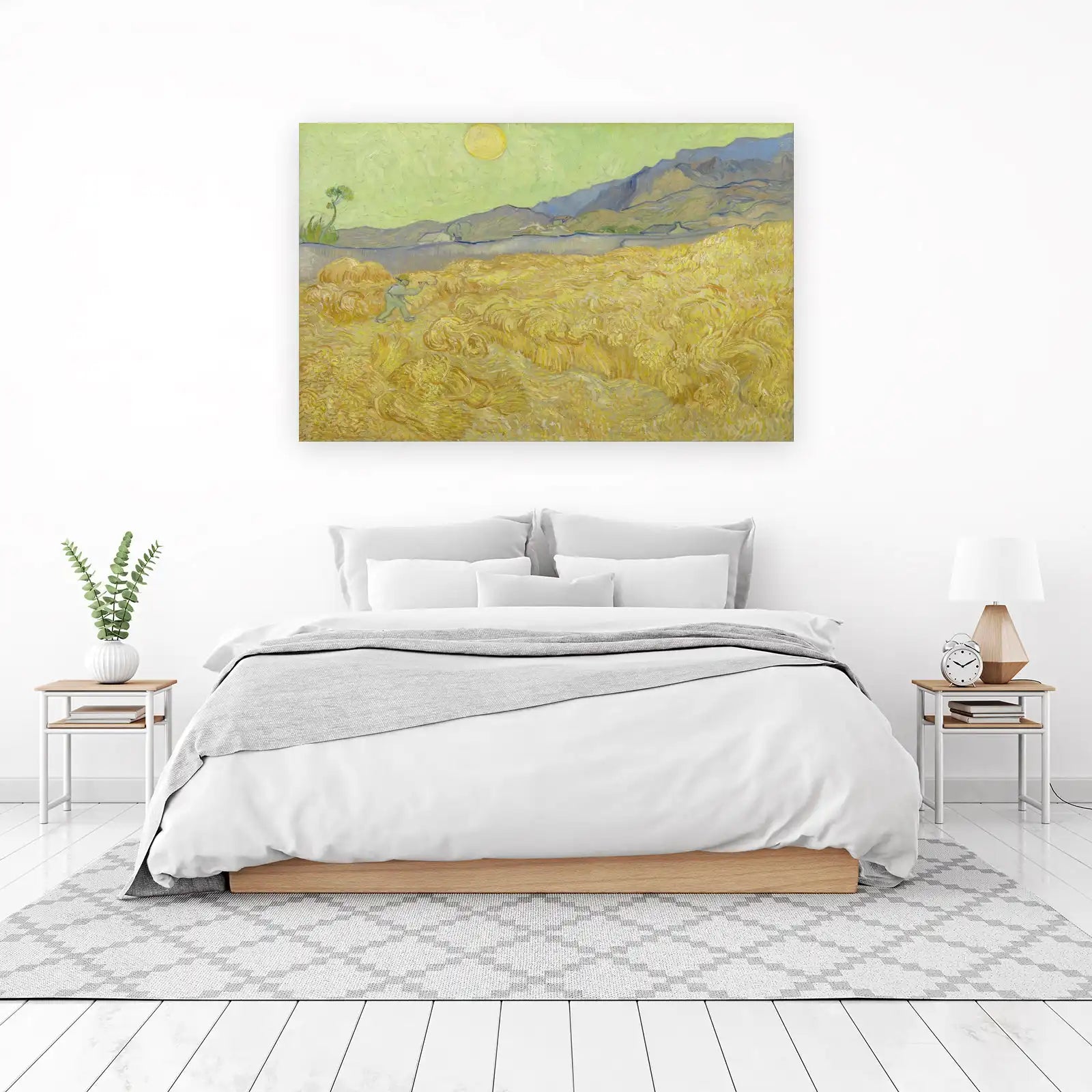 Van Gogh Wheatfield Harvest Wall Art