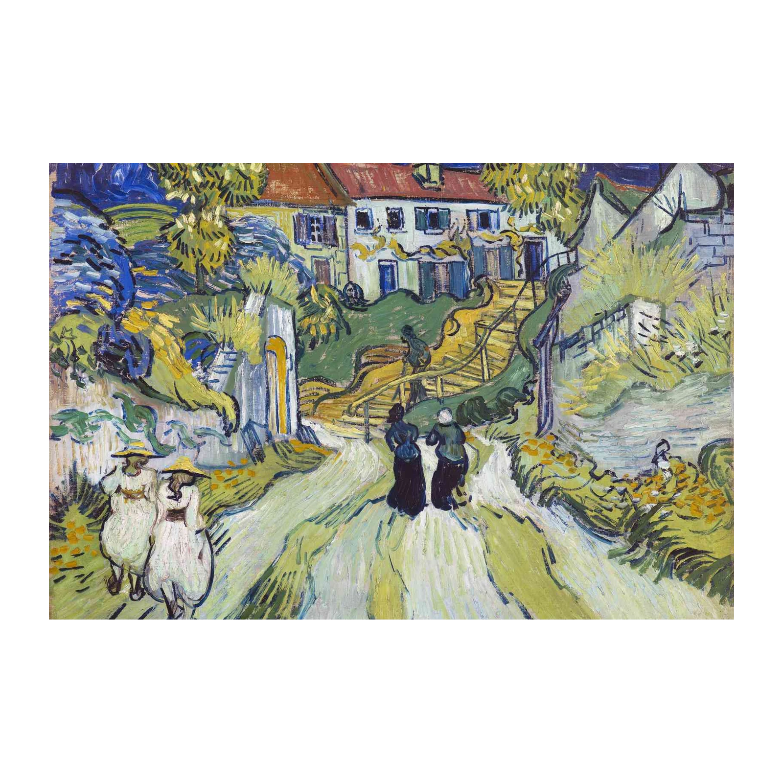 Van Gogh's "The Garden Path" Wall Art