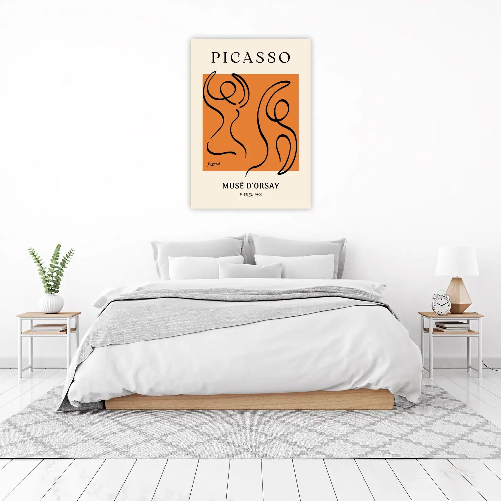 Abstract Dancers Picasso Style Wall Art