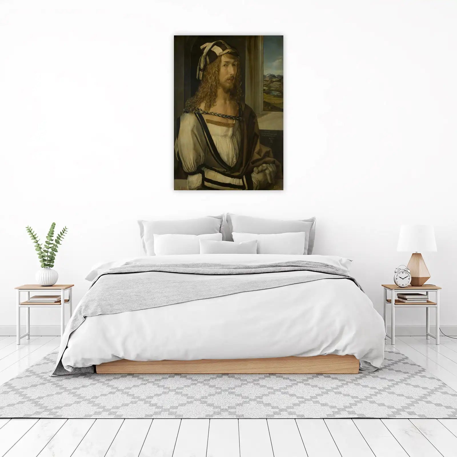 Renaissance Self Portrait Wall Art - Albrecht Dürer