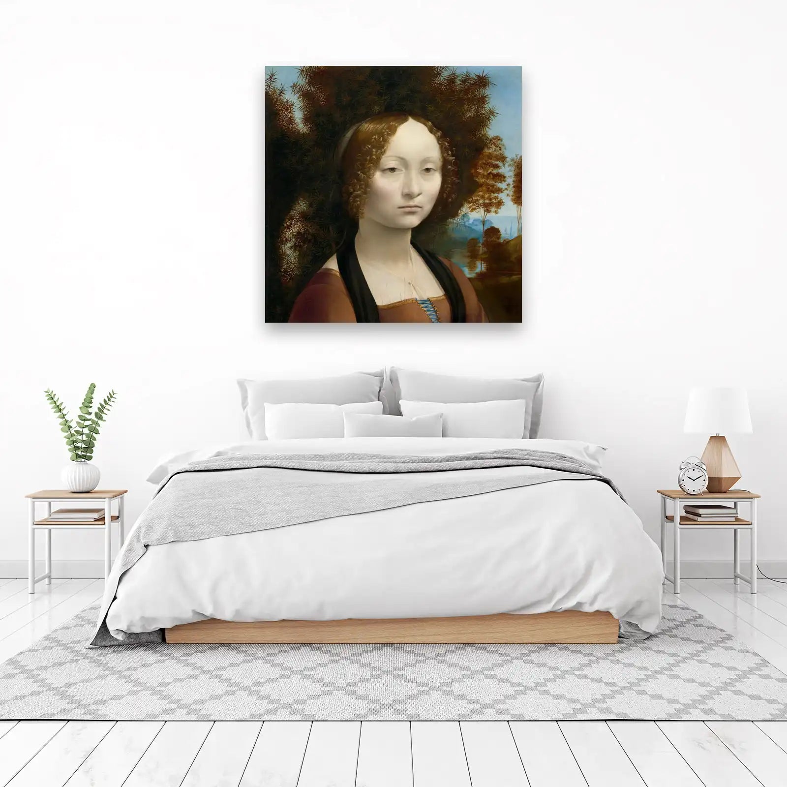 Renaissance Lady Portrait Wall Art Wall Art