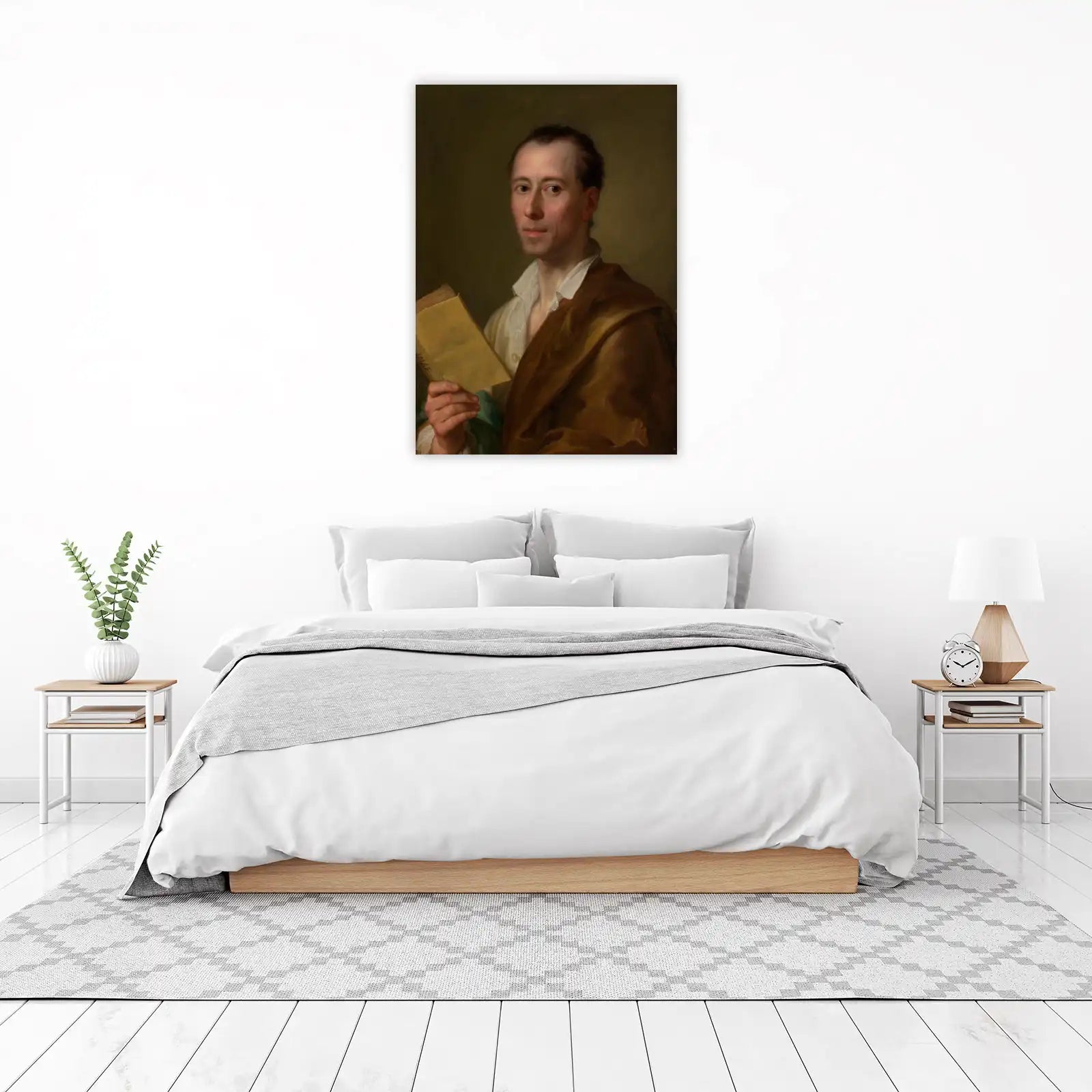 Classical Scholar Reading Wall Art