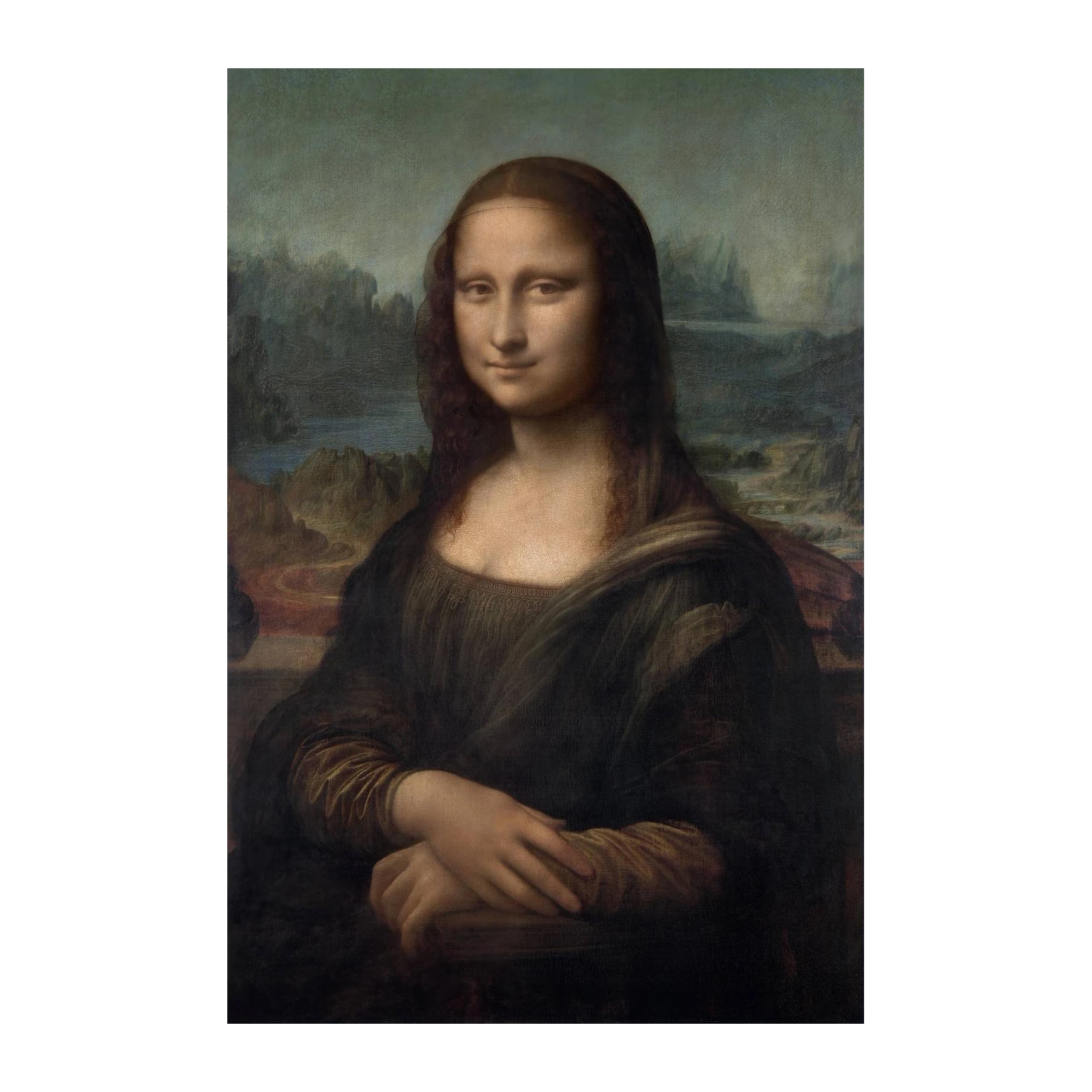 Mona Lisa Renaissance Portrait Wall Art