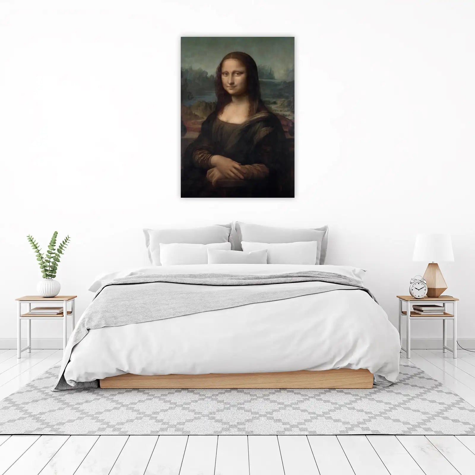 Mona Lisa Renaissance Portrait Wall Art